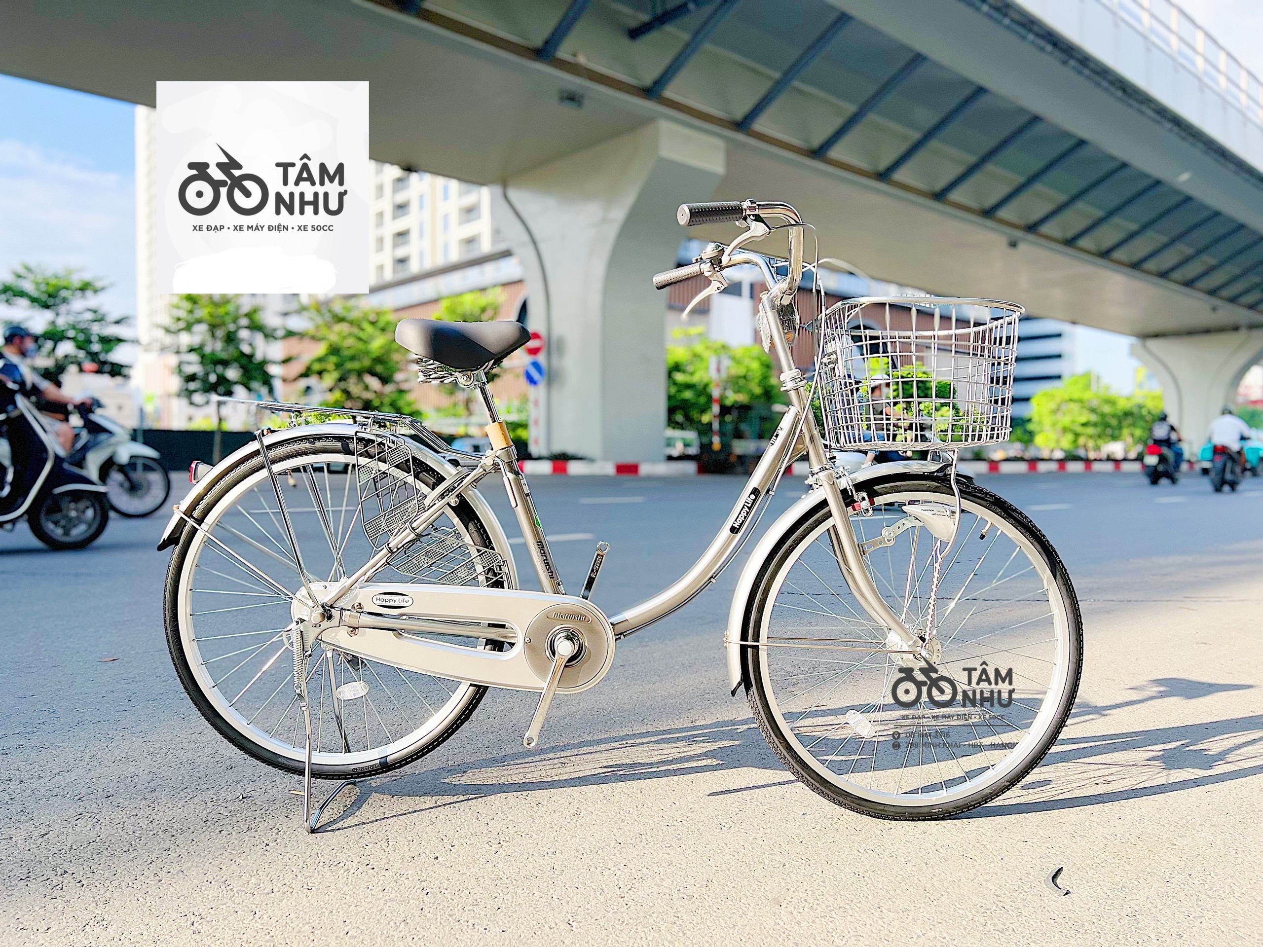 Xe Đạp Mini Nhật - WEA 2411 ( Dành cho người < 1m40 ) Vàng Cát