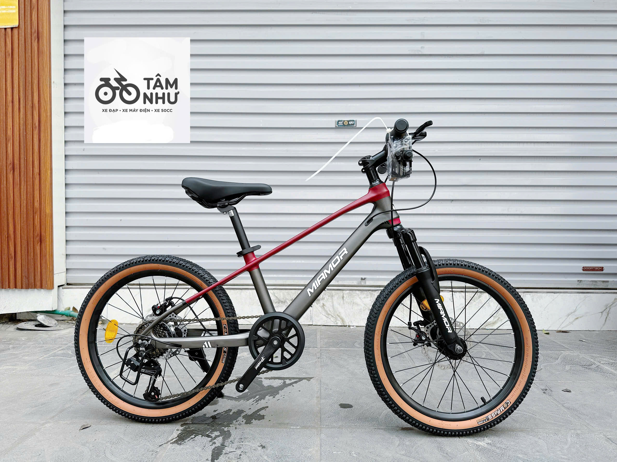 XE ĐẠP TRẺ EM MIAMOR THUNDER - Hồng Tím 20 INCH