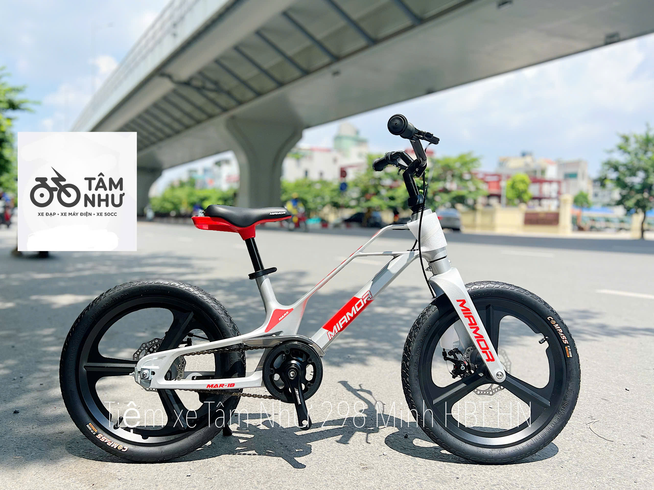 XE ĐẠP TRẺ EM MIAMOR MARS 18 INCH ( Vành đúc ) - Đỏ