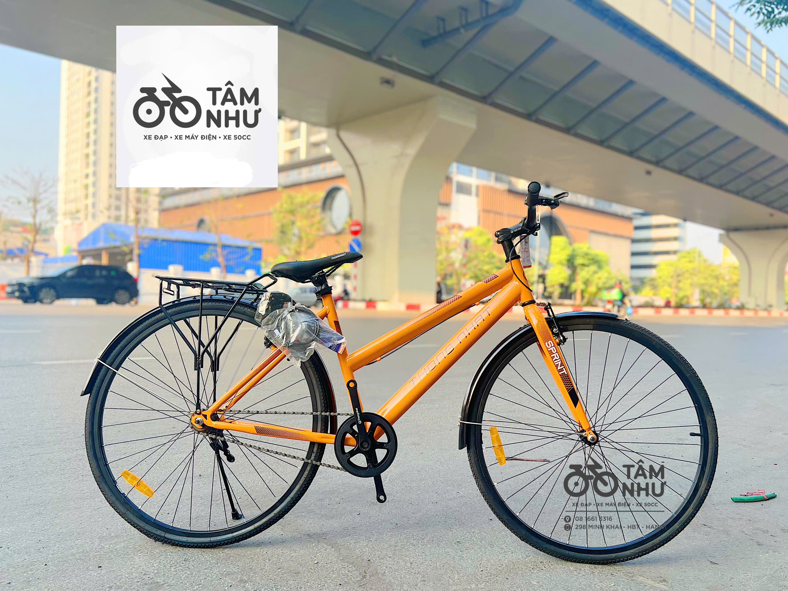 Xe Đạp Học Sinh Thống Nhất GN 2.0 - 24" - Ghi