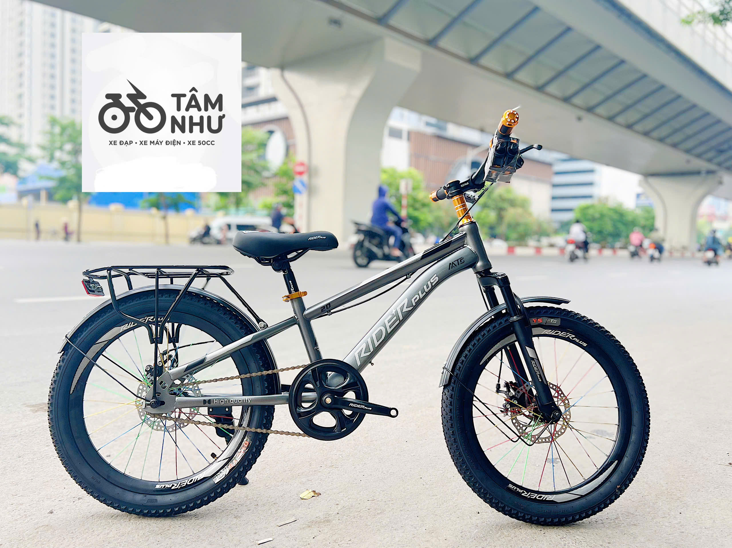 Xe đạp Trẻ Em Raider Plus 18 inch ( 5 Màu )