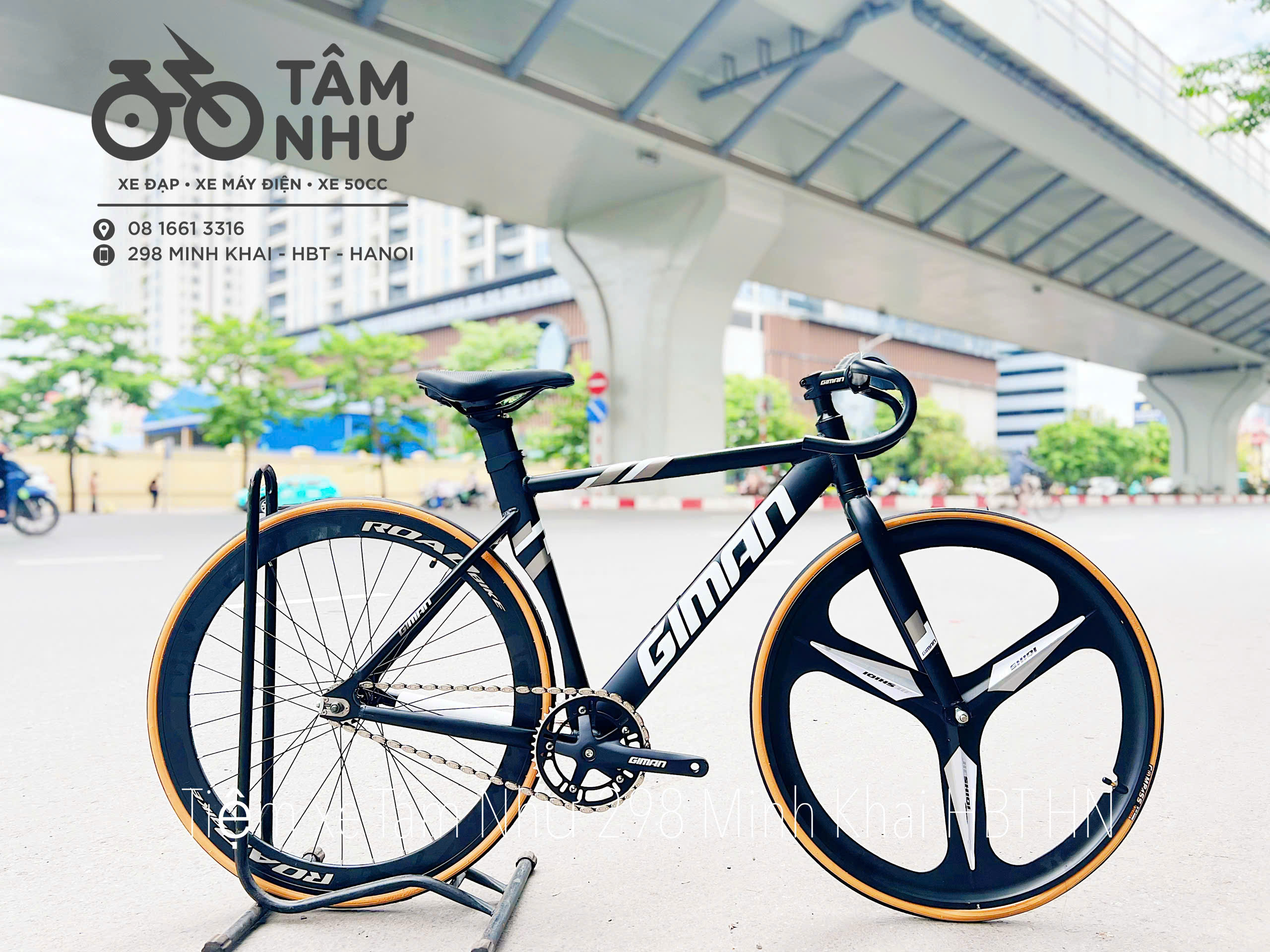 Xe Đạp Fixed Gear Giman ( 3 Đao )