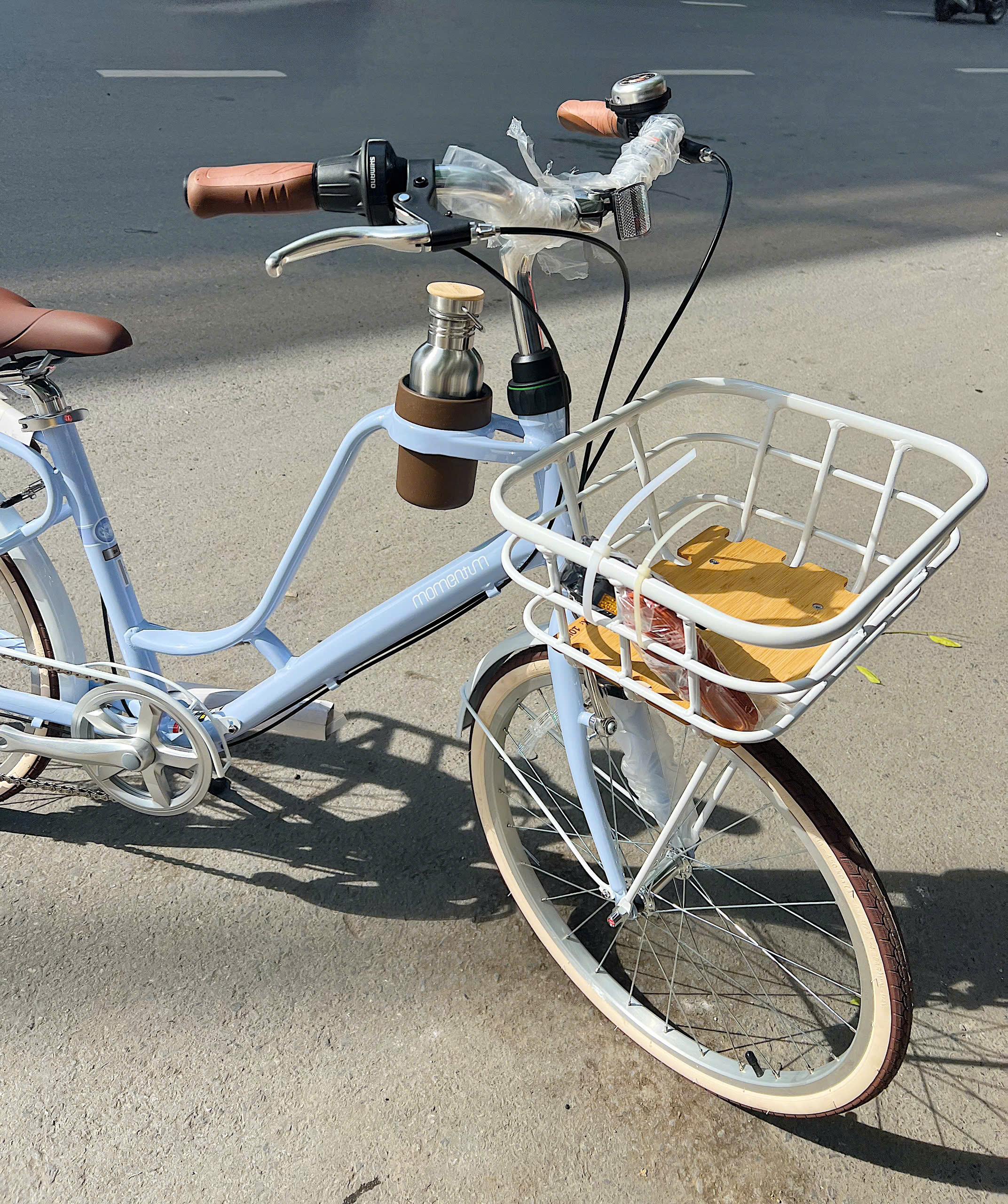 Xe Đạp Thời Trang Giant momentum ineed latte 2025-  Xanh lá