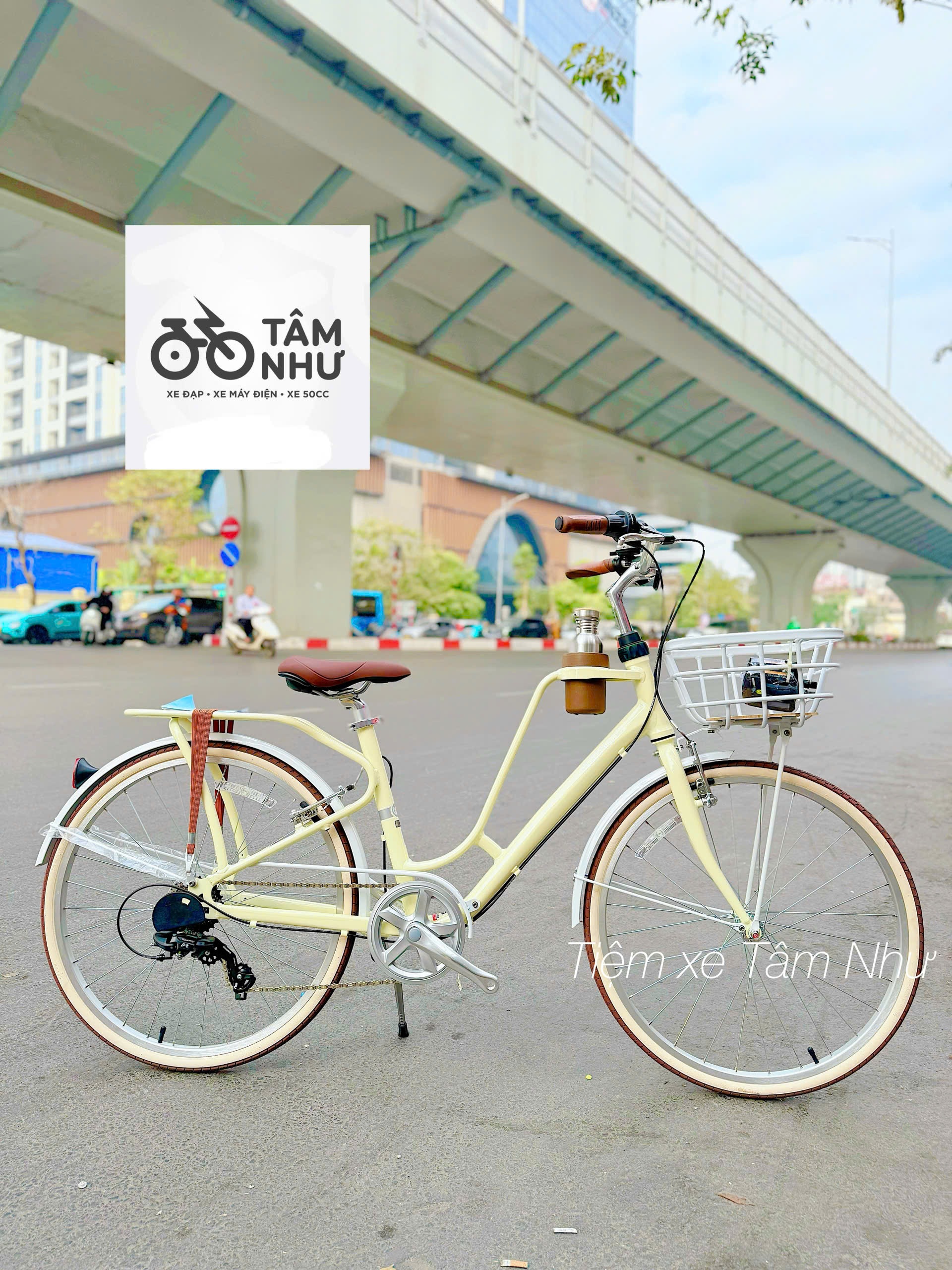 Xe Đạp Thời Trang Giant momentum ineed latte 2025