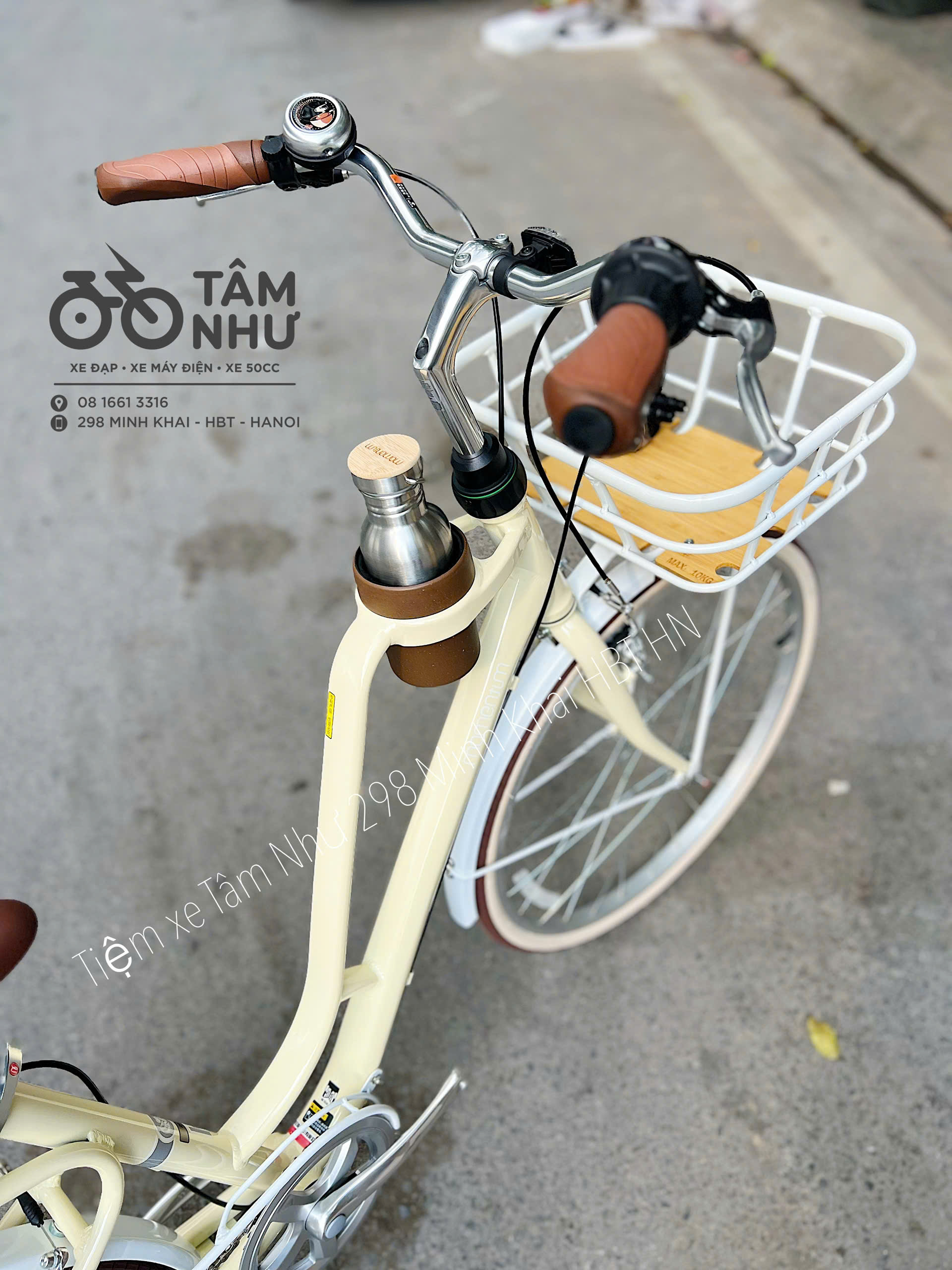 Xe Đạp Thời Trang Giant momentum ineed latte 2025-  Xanh lá