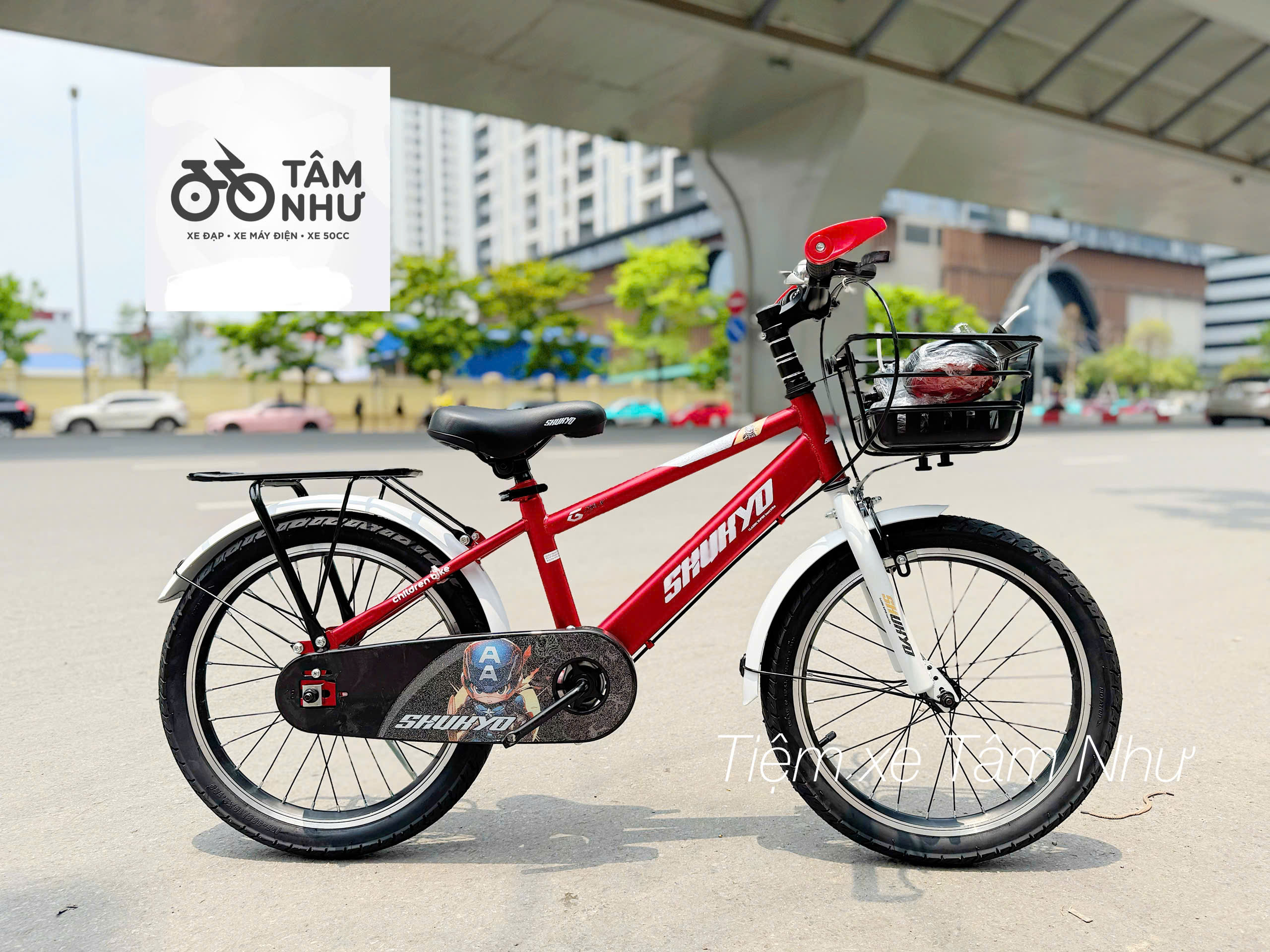 Xe Đạp Trẻ Em Shukyo K2 - Đỏ 18 inch