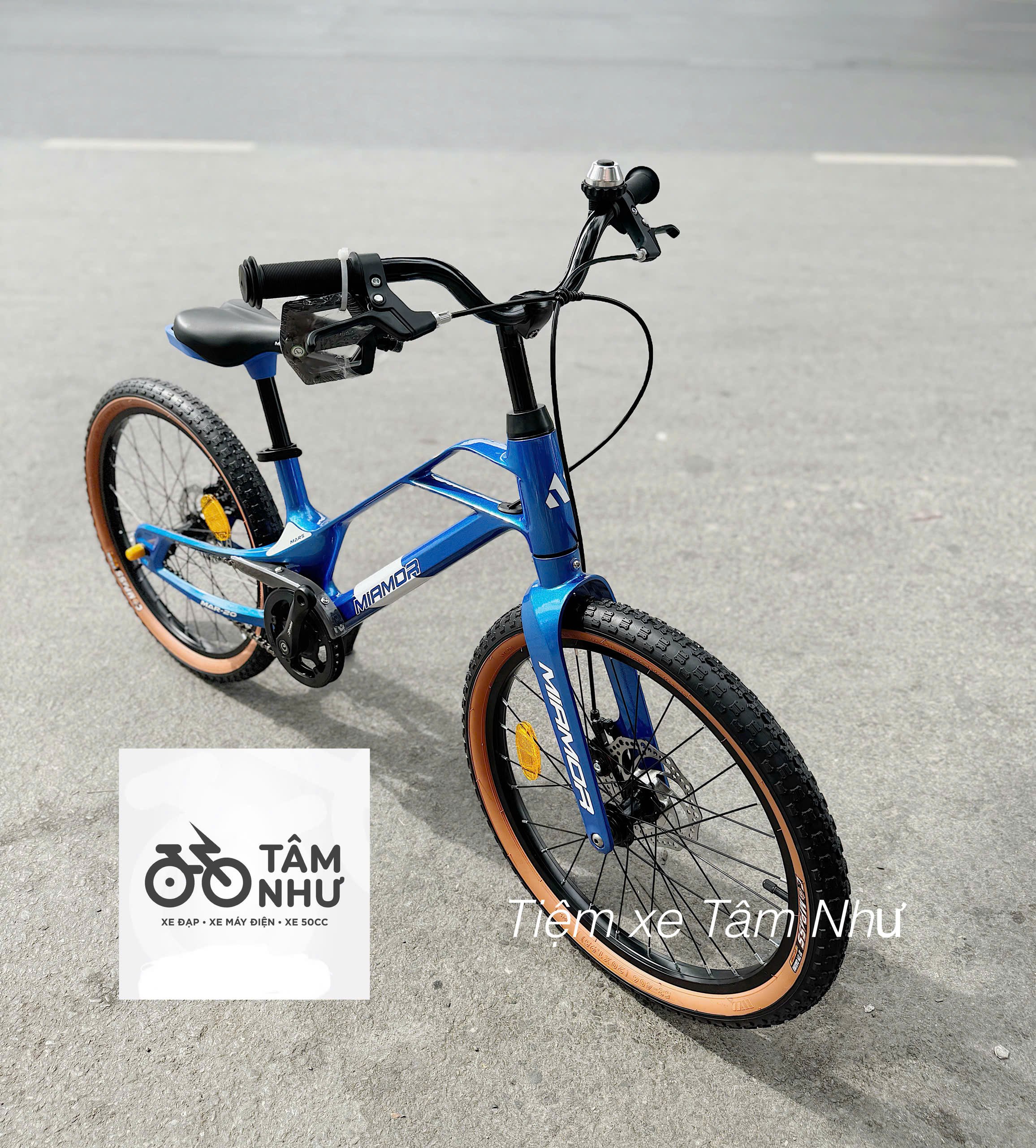 XE ĐẠP TRẺ EM MIAMOR MARS 20 INCH  - Trắng