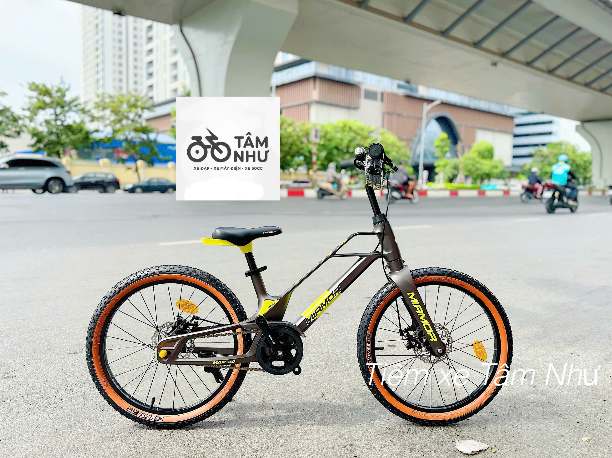 XE ĐẠP TRẺ EM MIAMOR MARS 20 INCH  - Xanh