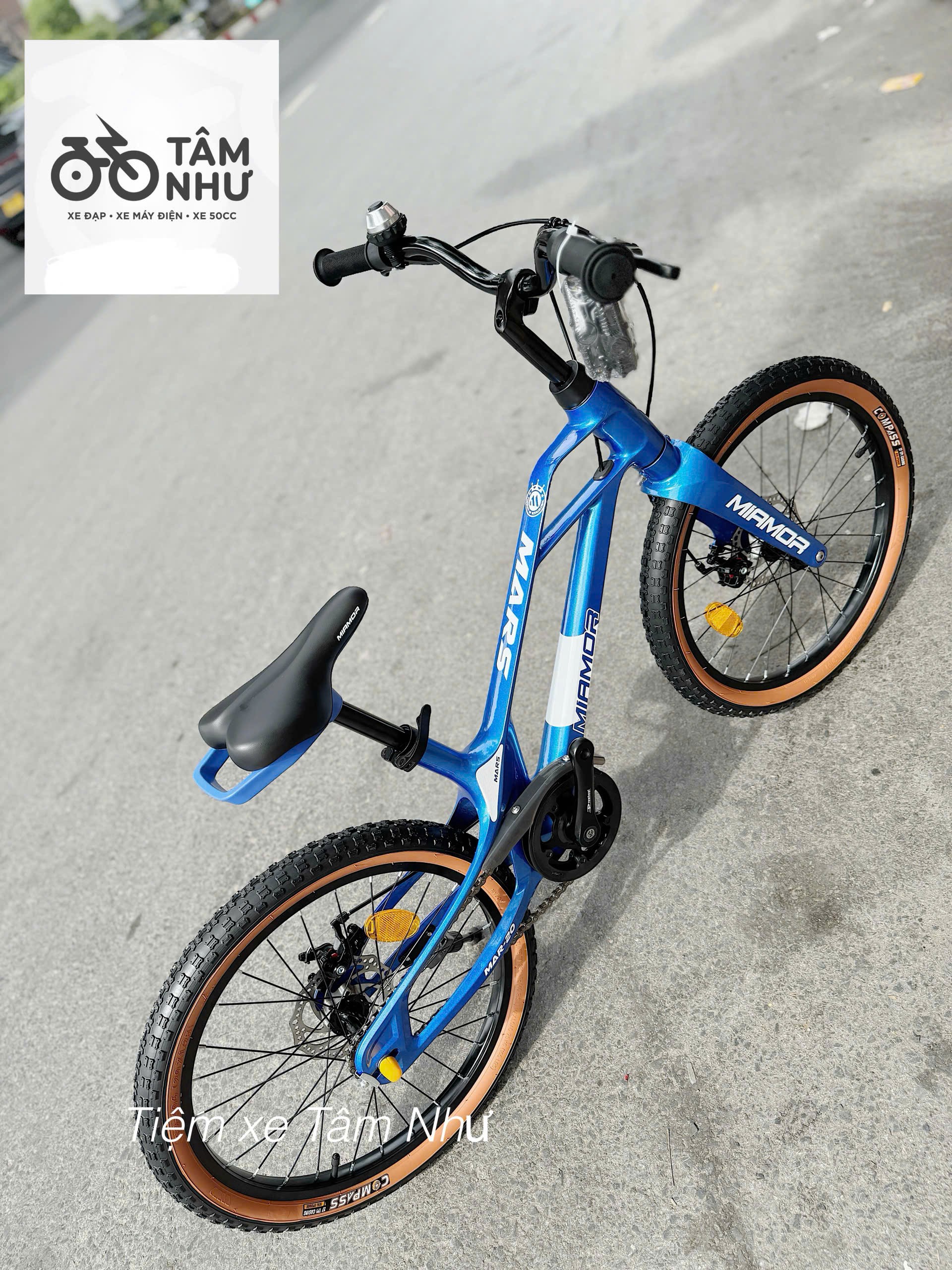 XE ĐẠP TRẺ EM MIAMOR MARS 20 INCH  - Ghi