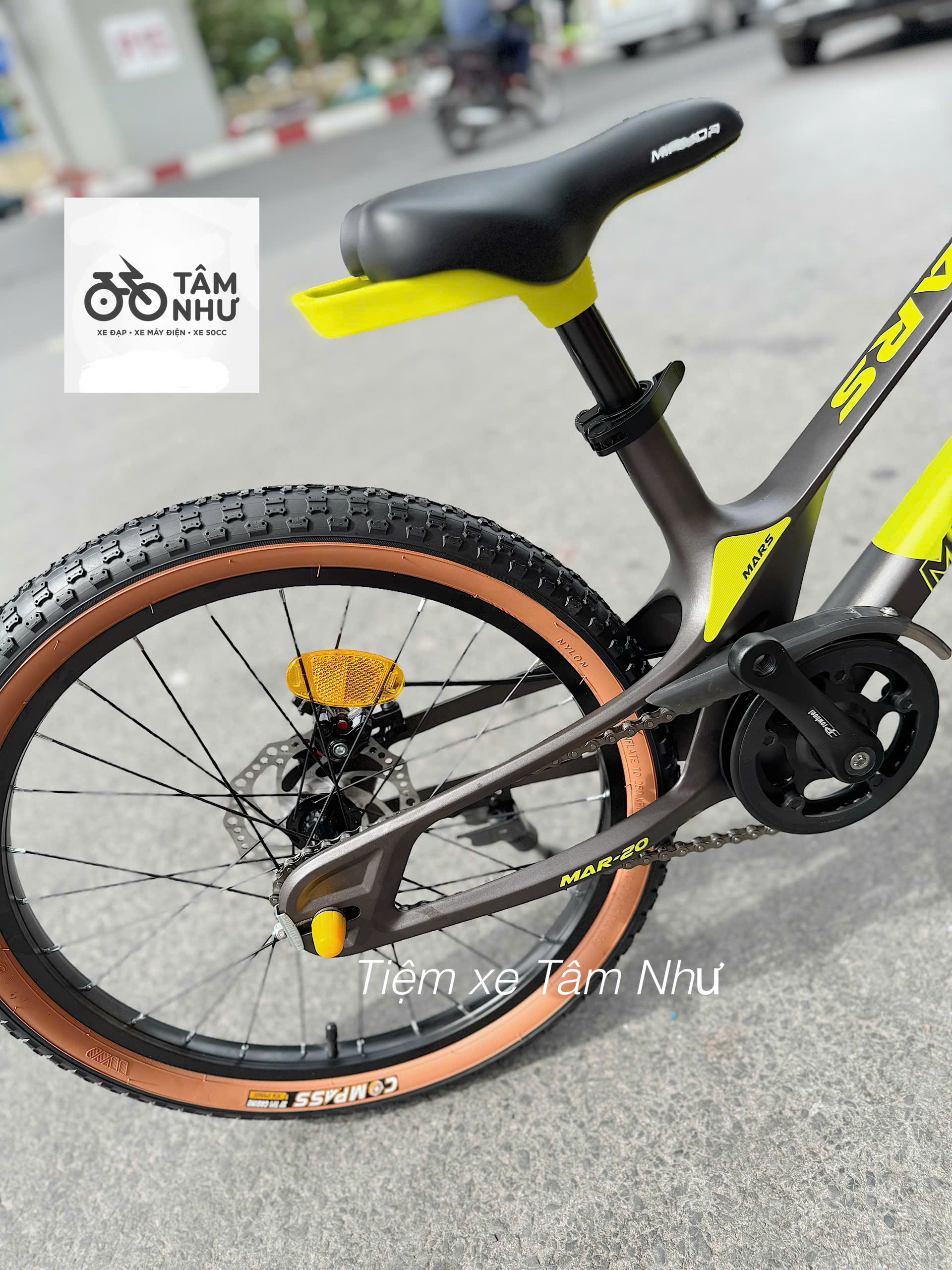 XE ĐẠP TRẺ EM MIAMOR MARS 20 INCH  - Xanh