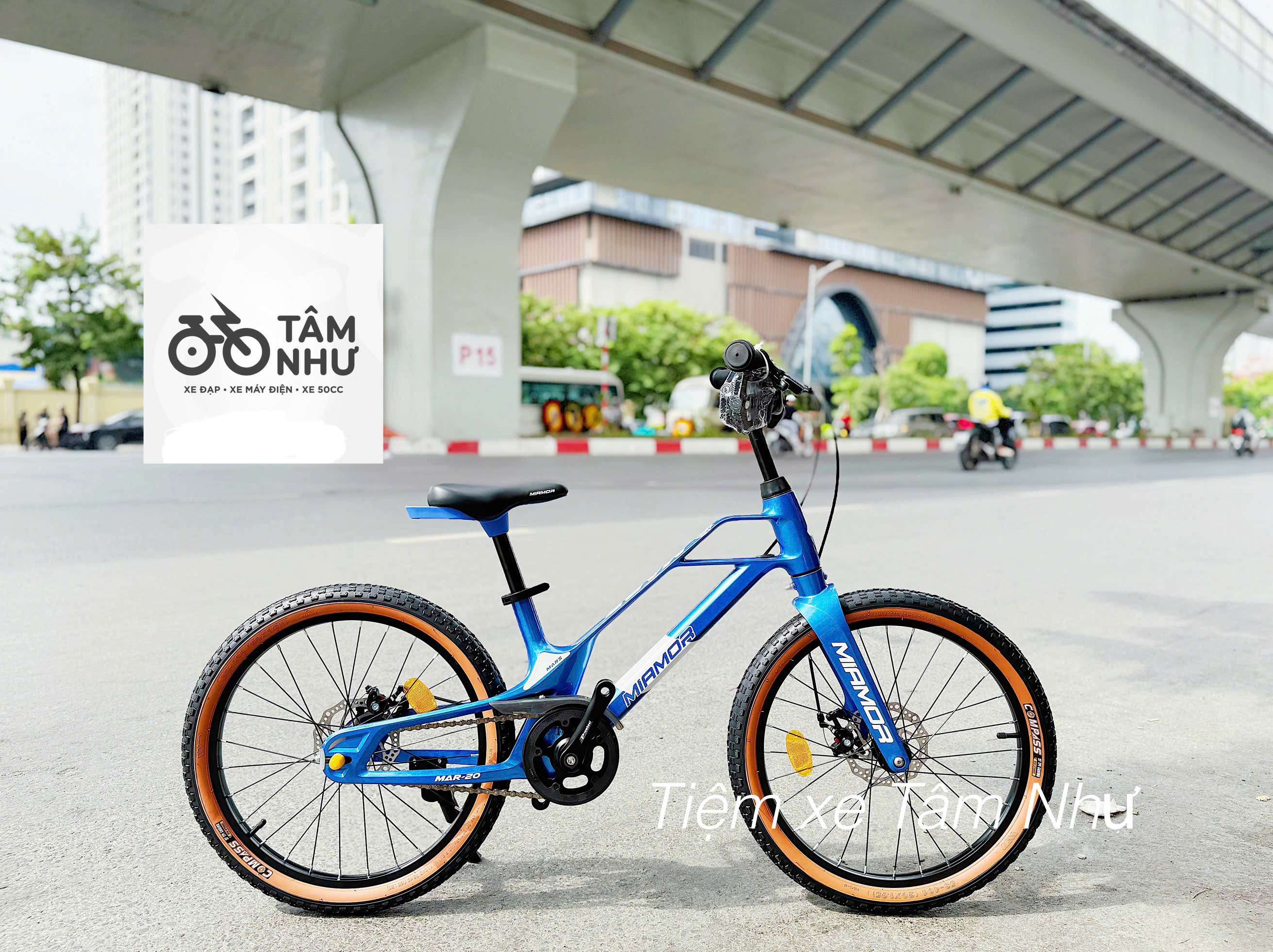 XE ĐẠP TRẺ EM MIAMOR MARS 20 INCH  - Xanh