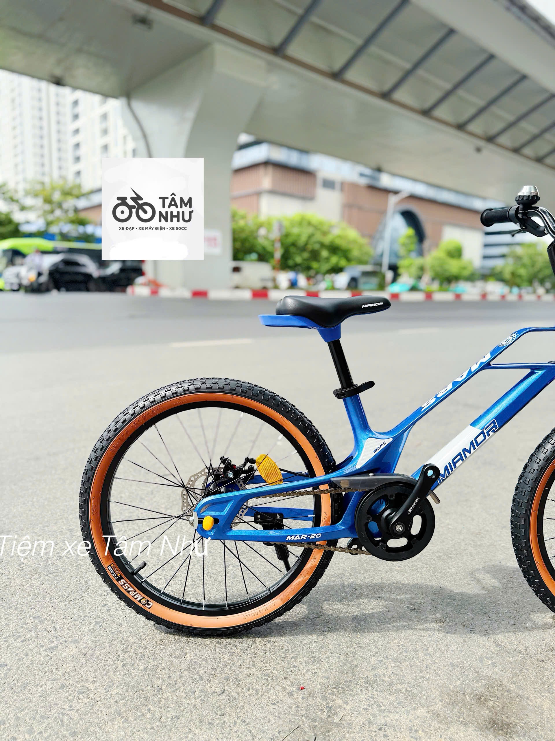 XE ĐẠP TRẺ EM MIAMOR MARS 20 INCH  - Trắng