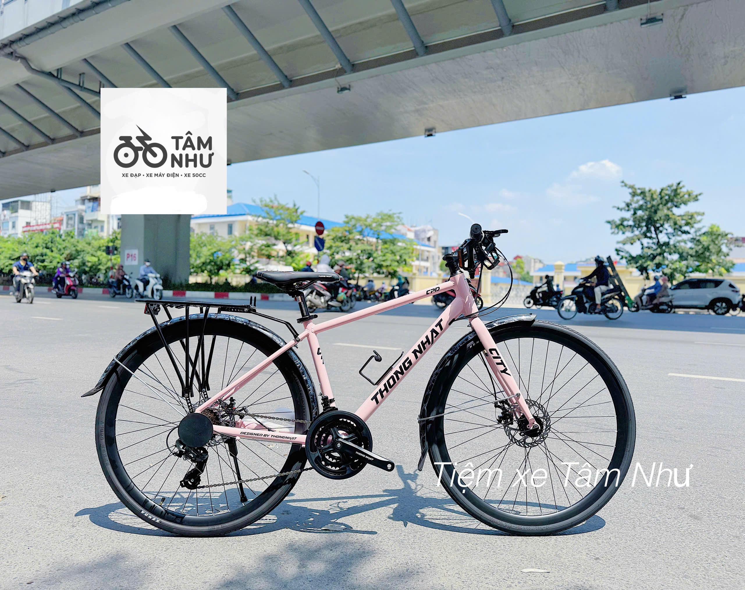 Xe Đạp Thể Thao Touring Thống Nhất CPD - Hồng