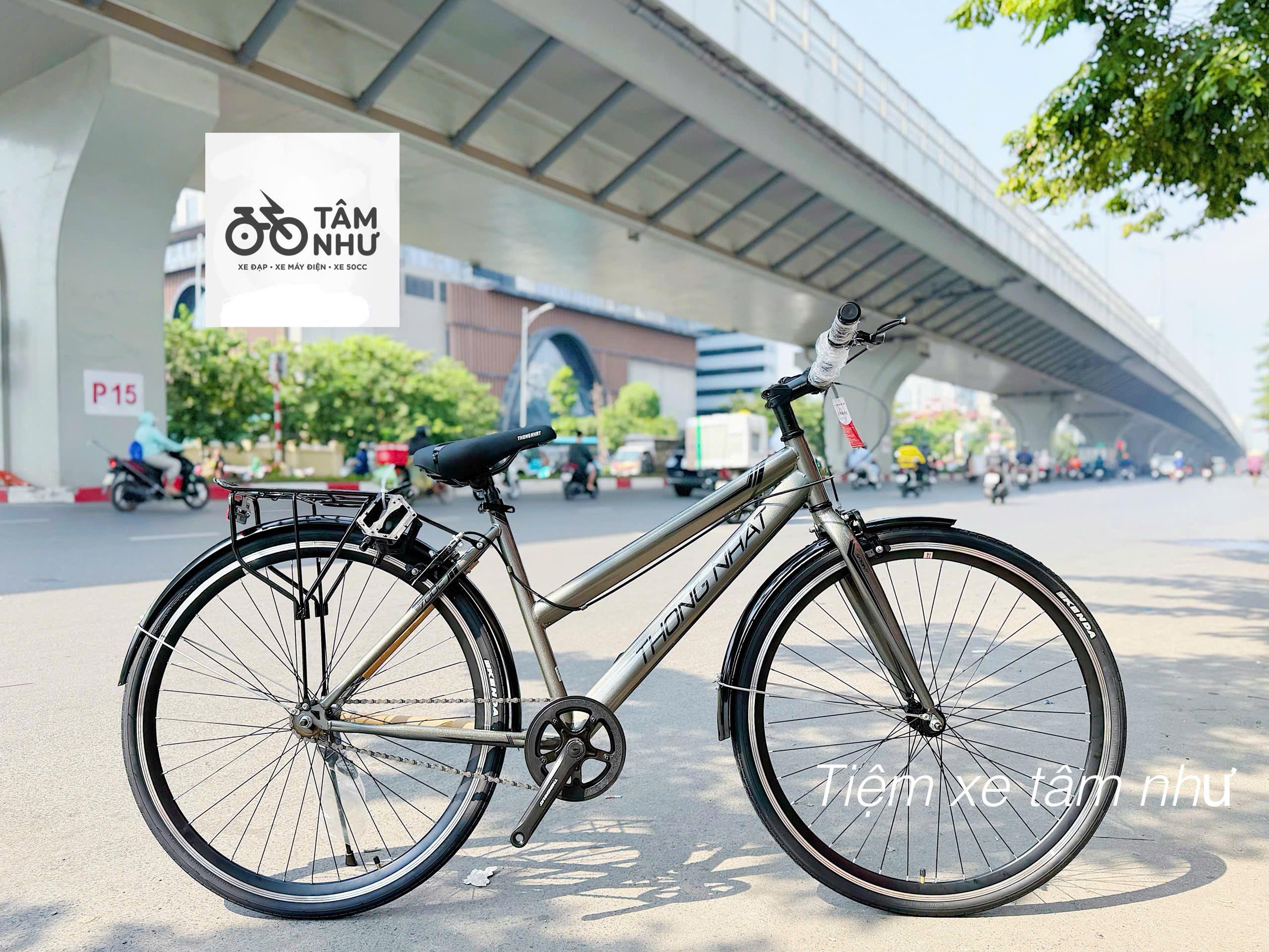 Xe đạp Thống Nhất GN 2.0 700C - Xanh