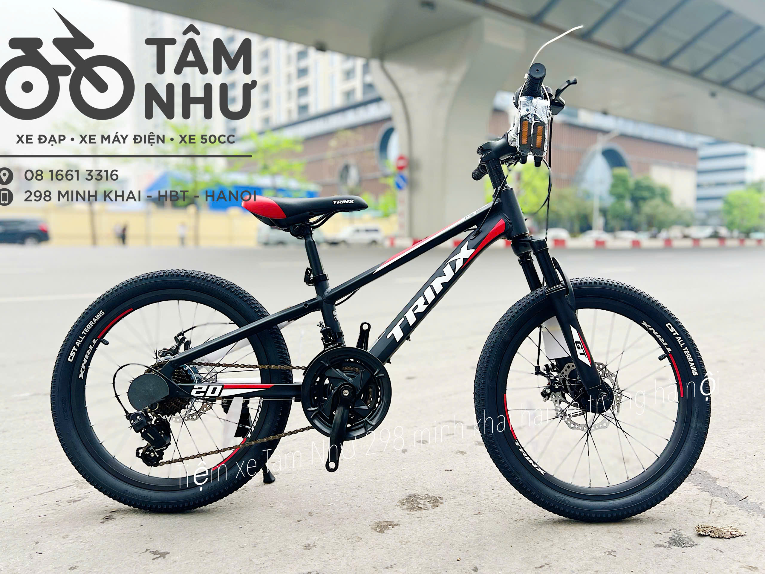 Xe đạp Trẻ Em Trinx GT 20 INCH - Cam