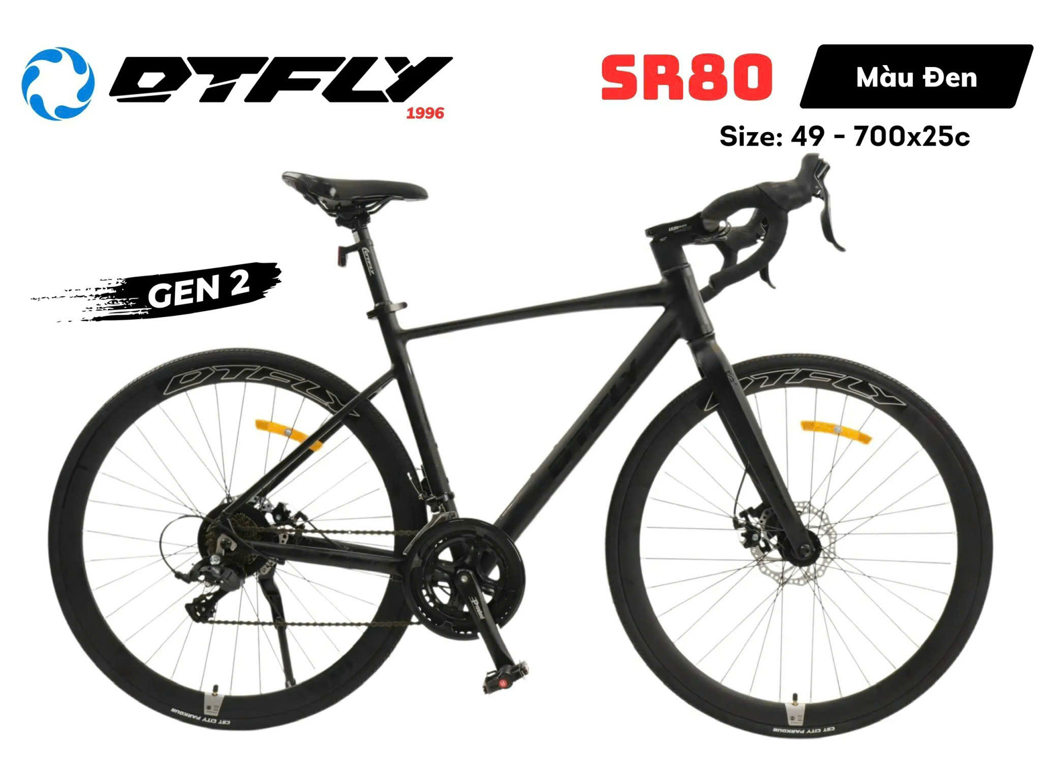 Xe Đạp Đua Road DTFLY SR80 Khung Nhôm