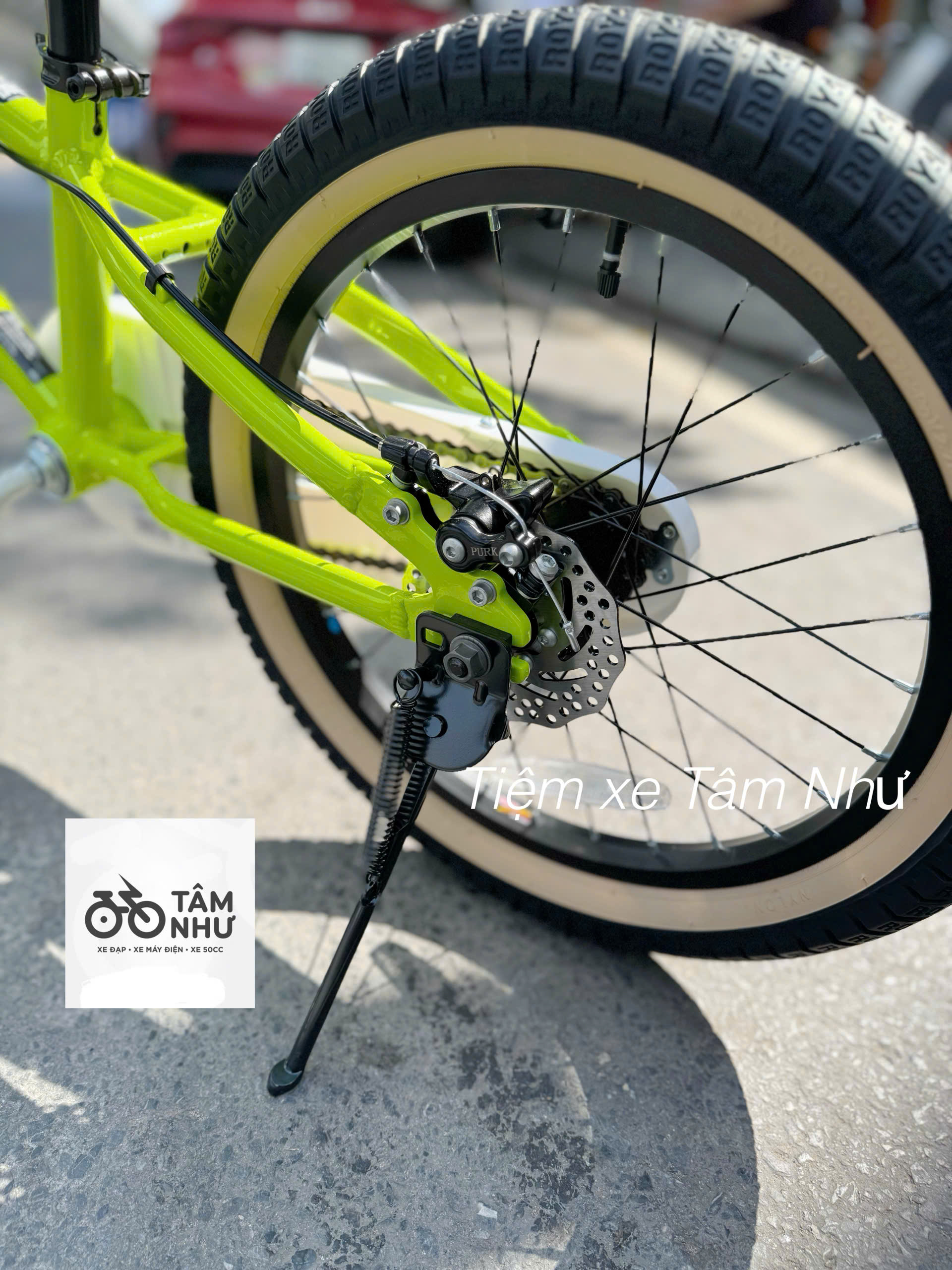 Xe đạp trẻ em Royalbaby Climber 18 inch - Xanh