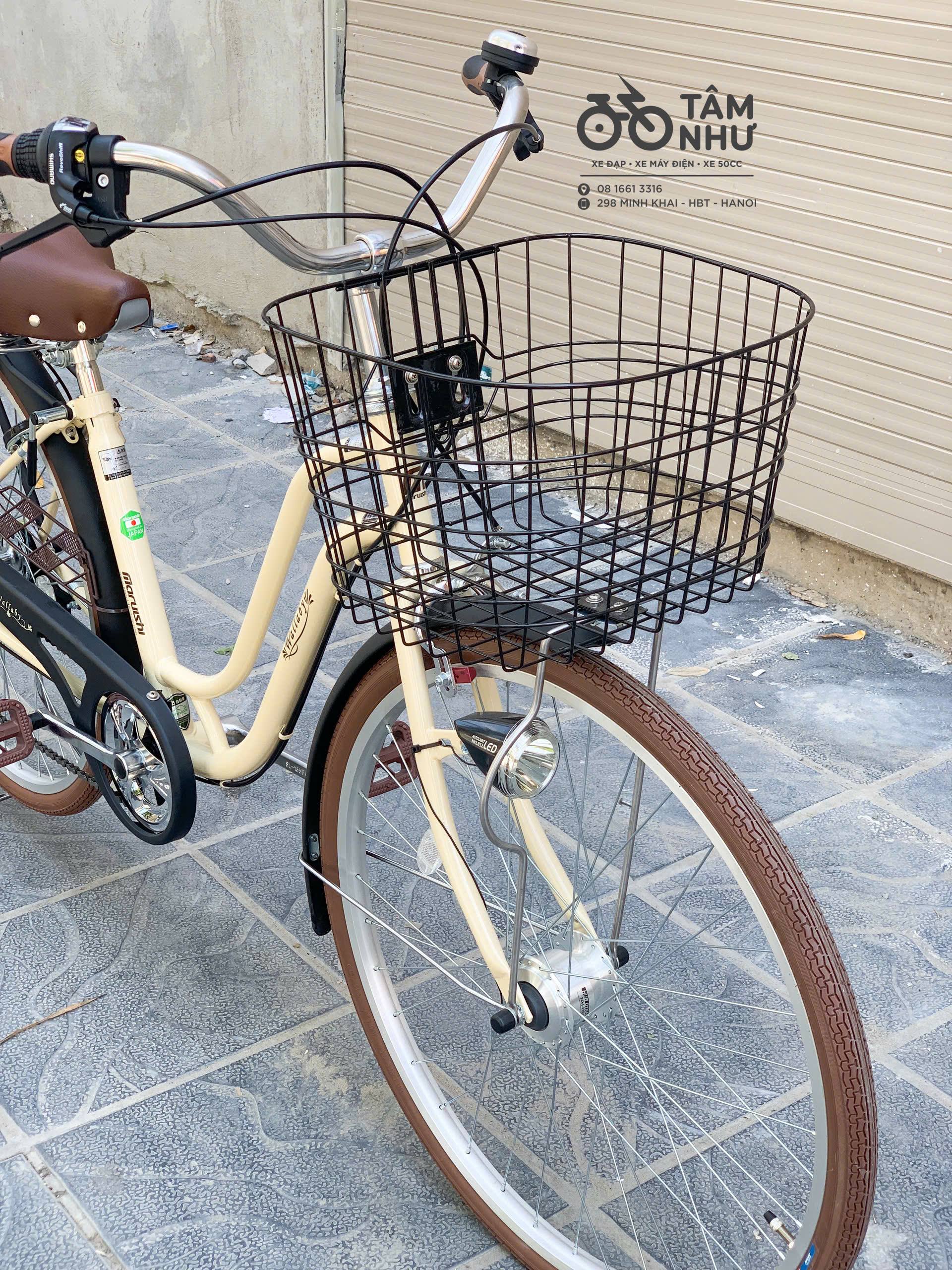 Xe Đạp Mini Nhật - WALLABY WAT 2673 - Cafe