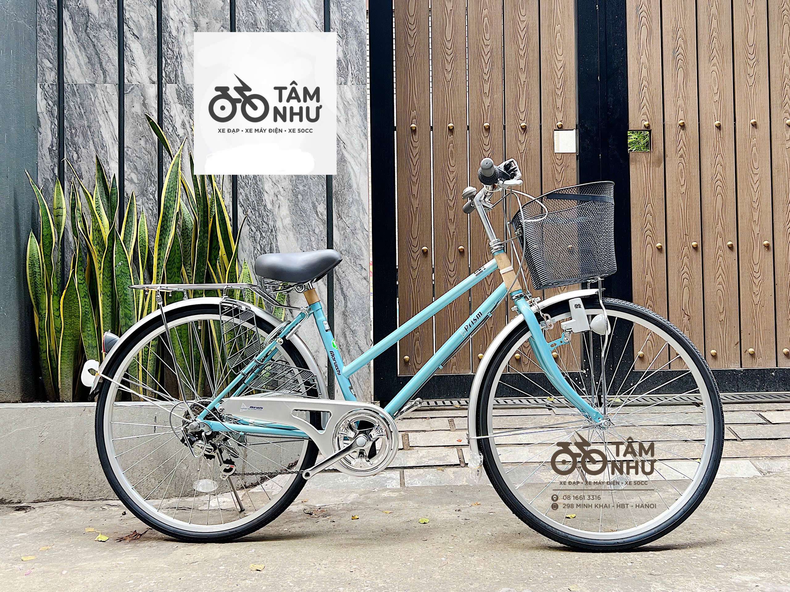 Xe đạp cào cào Nhật PRT 2671 - Xám