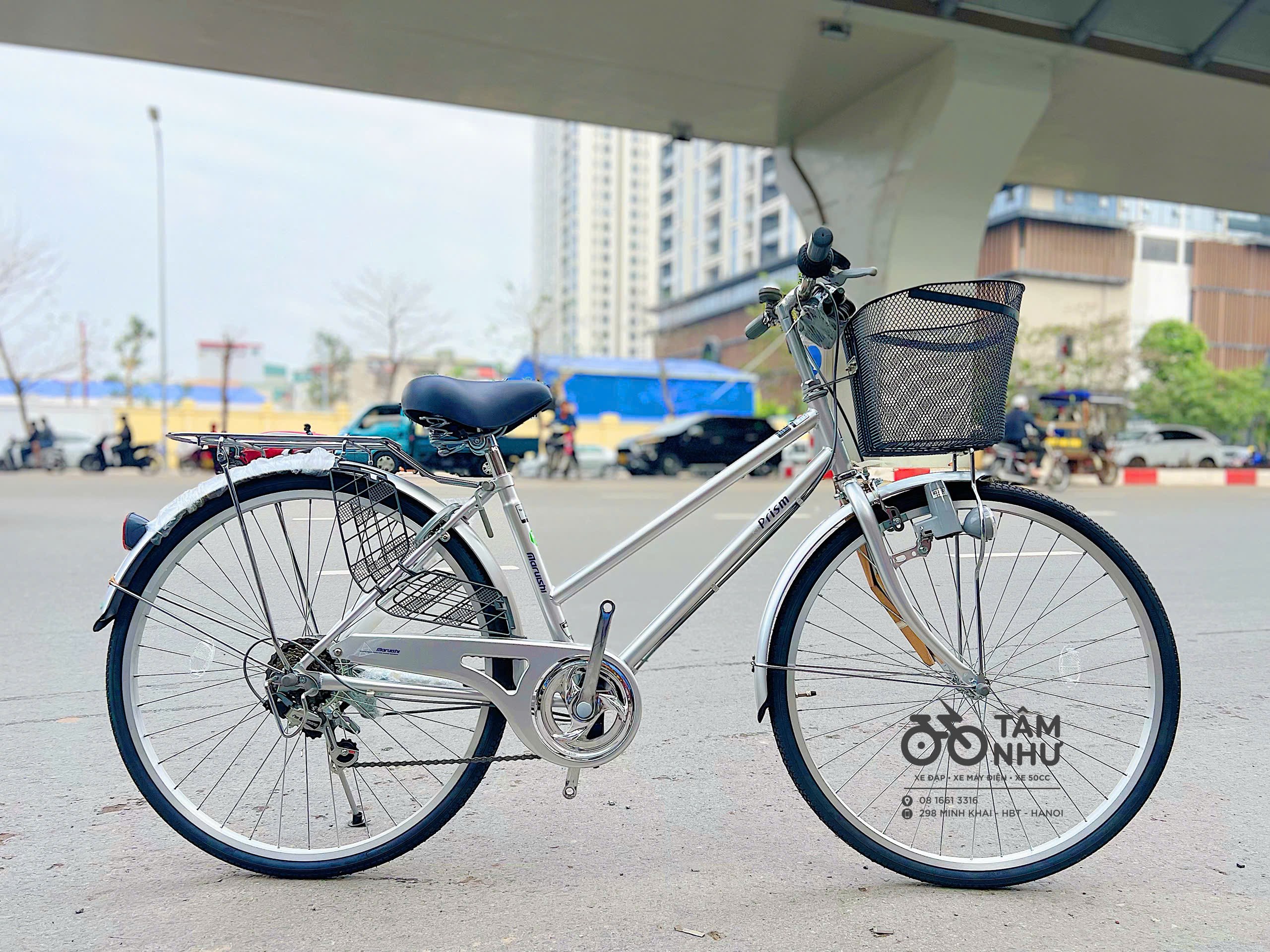 Xe đạp cào cào Nhật PRT 2671 - Xanh