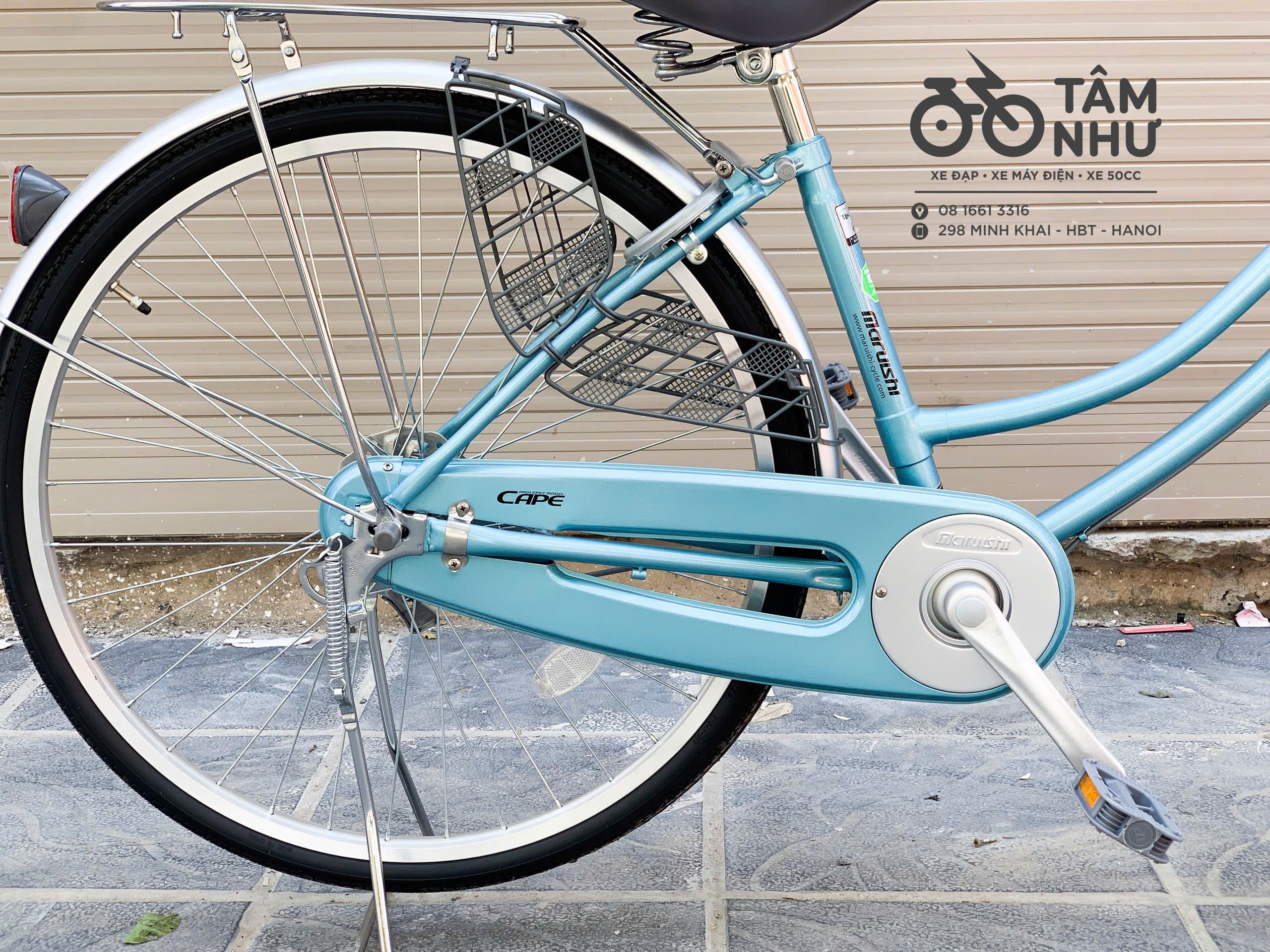 Xe Đạp Mini Nhật - CAT2611 - Xanh
