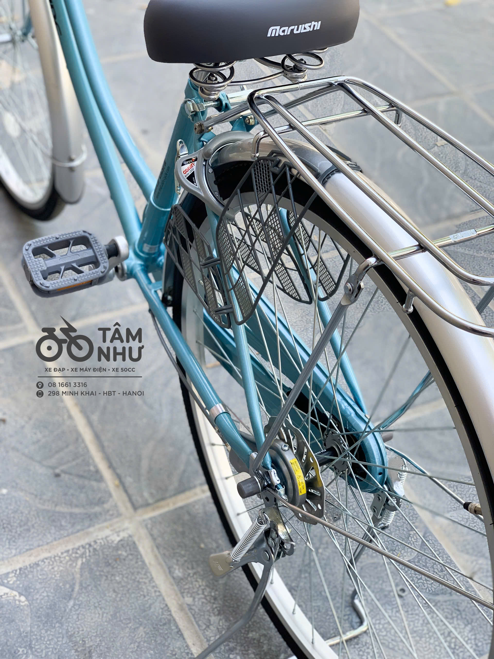 Xe Đạp Mini Nhật - CAT2611 - Xanh