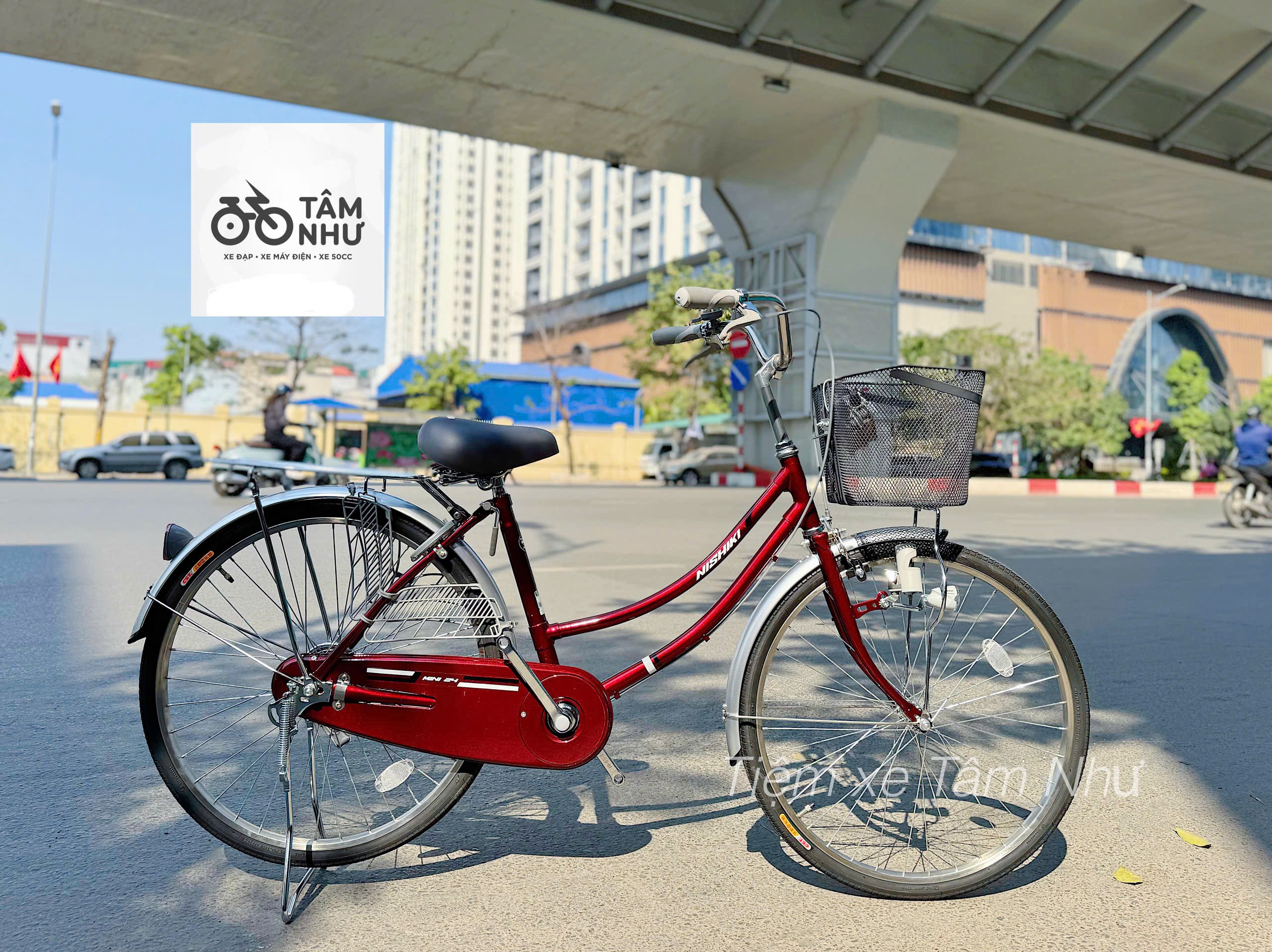Xe Đạp Mini Nhật Nishiki Mini 24" - Đỏ