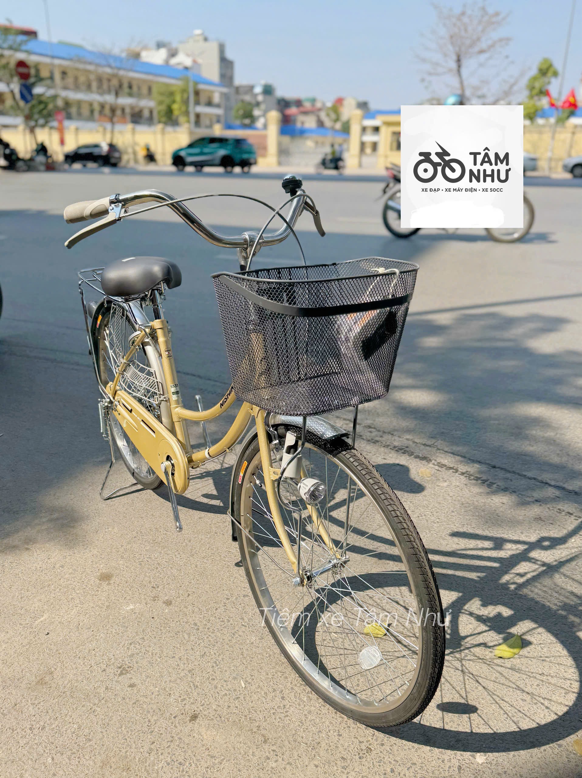 Xe Đạp Mini Nhật Nishiki Mini 24" - Vàng