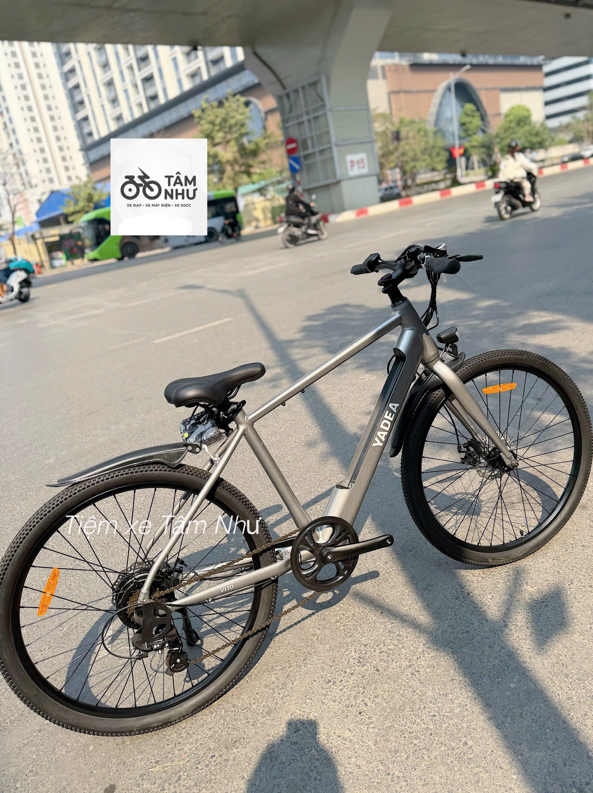 Xe đạp trợ lực điện thể thao đô thị - YADEA VITO - Ghi