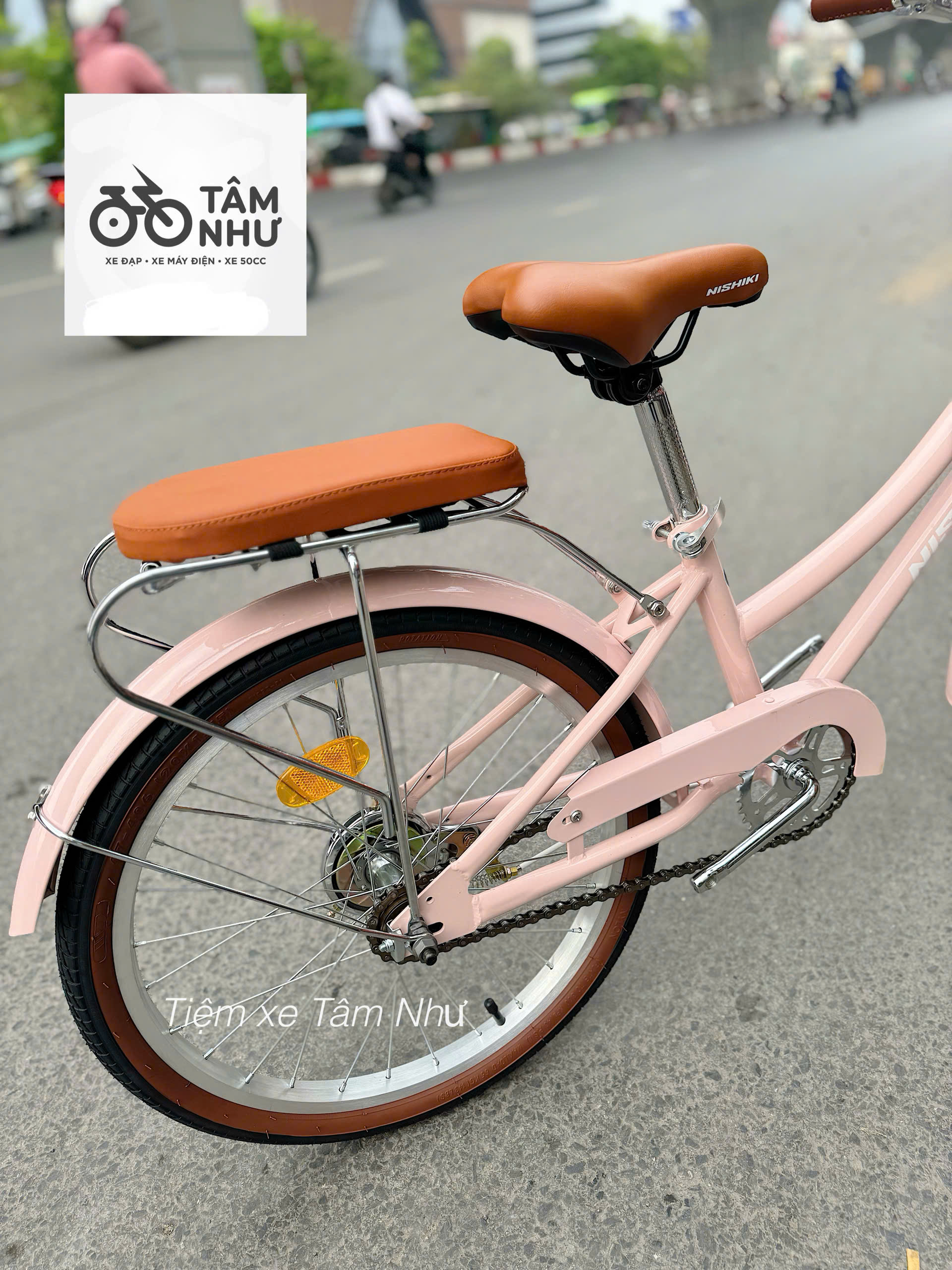 Xe đạp trẻ em NISHIKI HELEN - Hồng 20 INCH