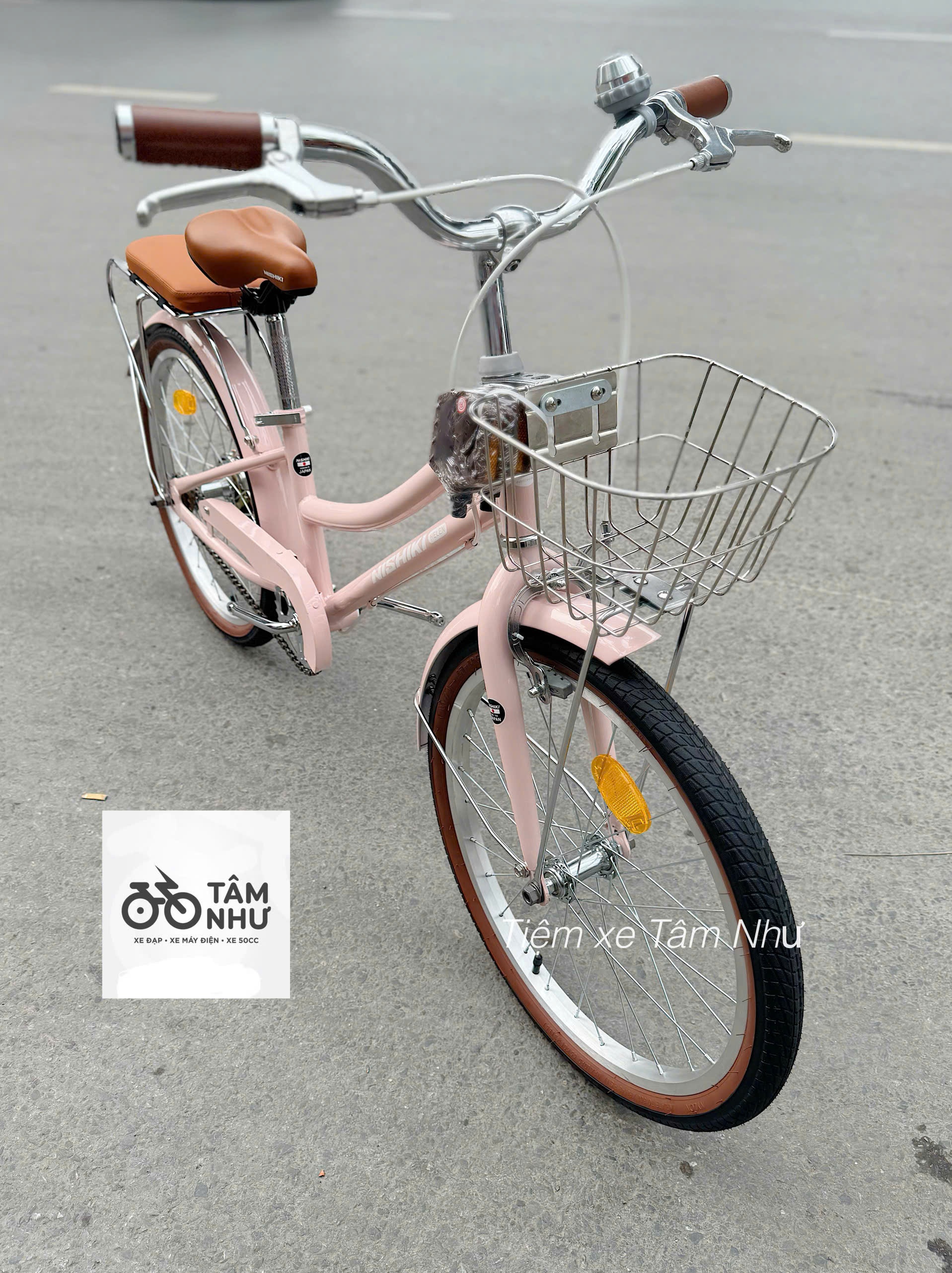 Xe đạp trẻ em NISHIKI HELEN - Hồng 20 INCH