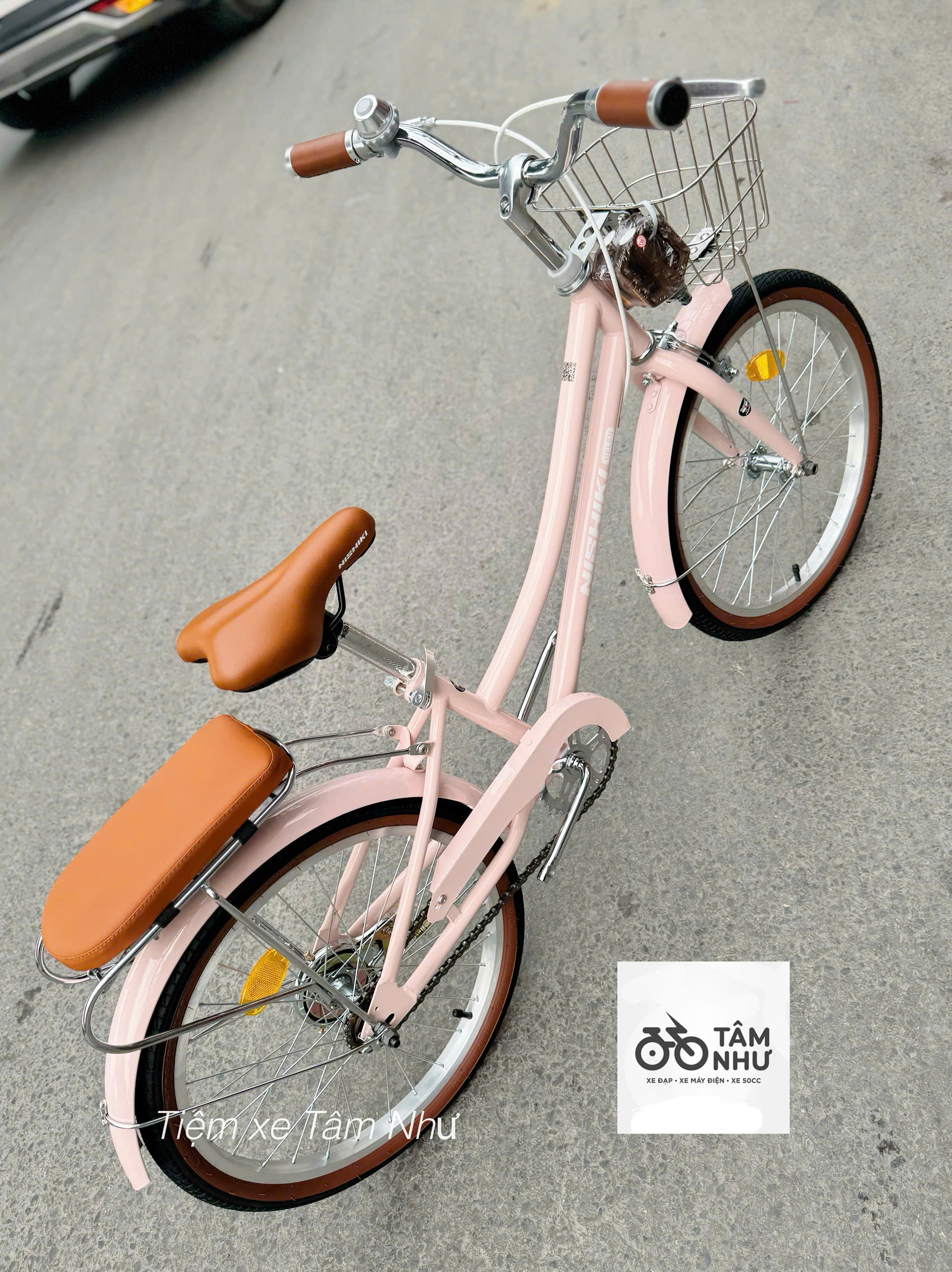 Xe đạp trẻ em NISHIKI HELEN - Hồng 20 INCH