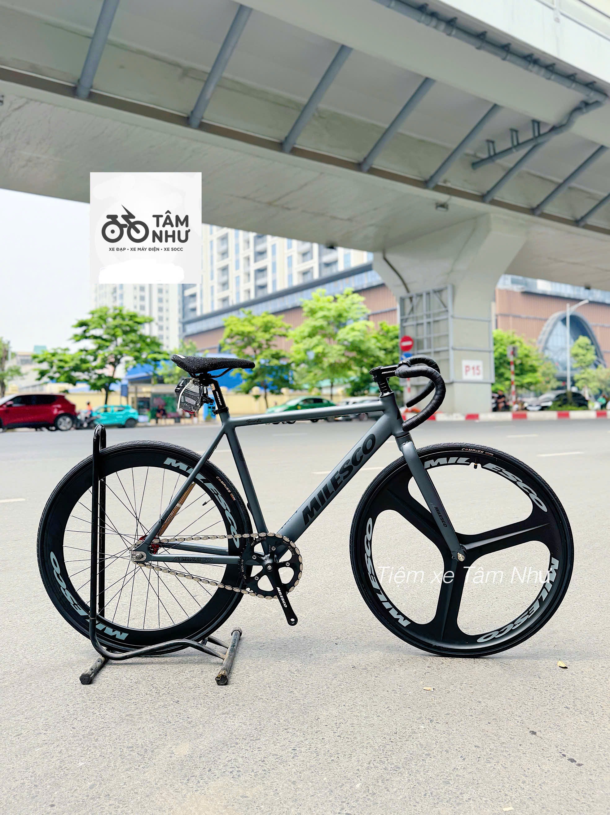 Xe Đạp Fixed Gear - Milesco XS200 -  3 Đao