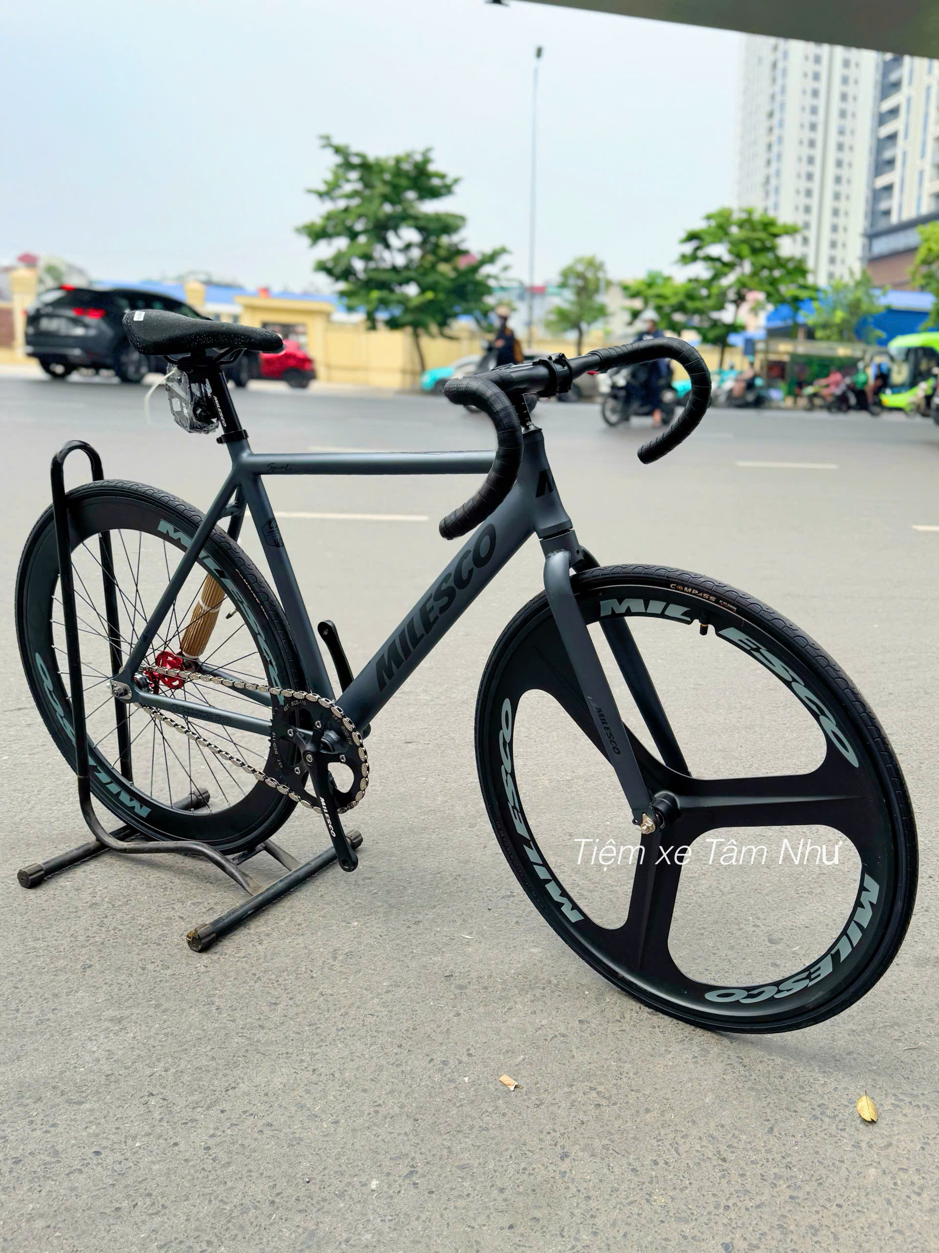 Xe Đạp Fixed Gear - Milesco XS200 -  3 Đao