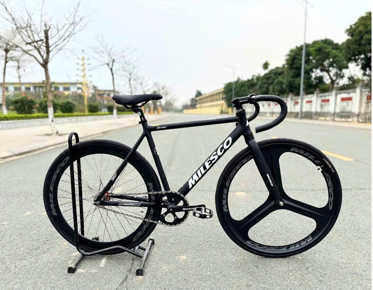 Xe Đạp Fixed Gear - Milesco XS200 -  3 Đao