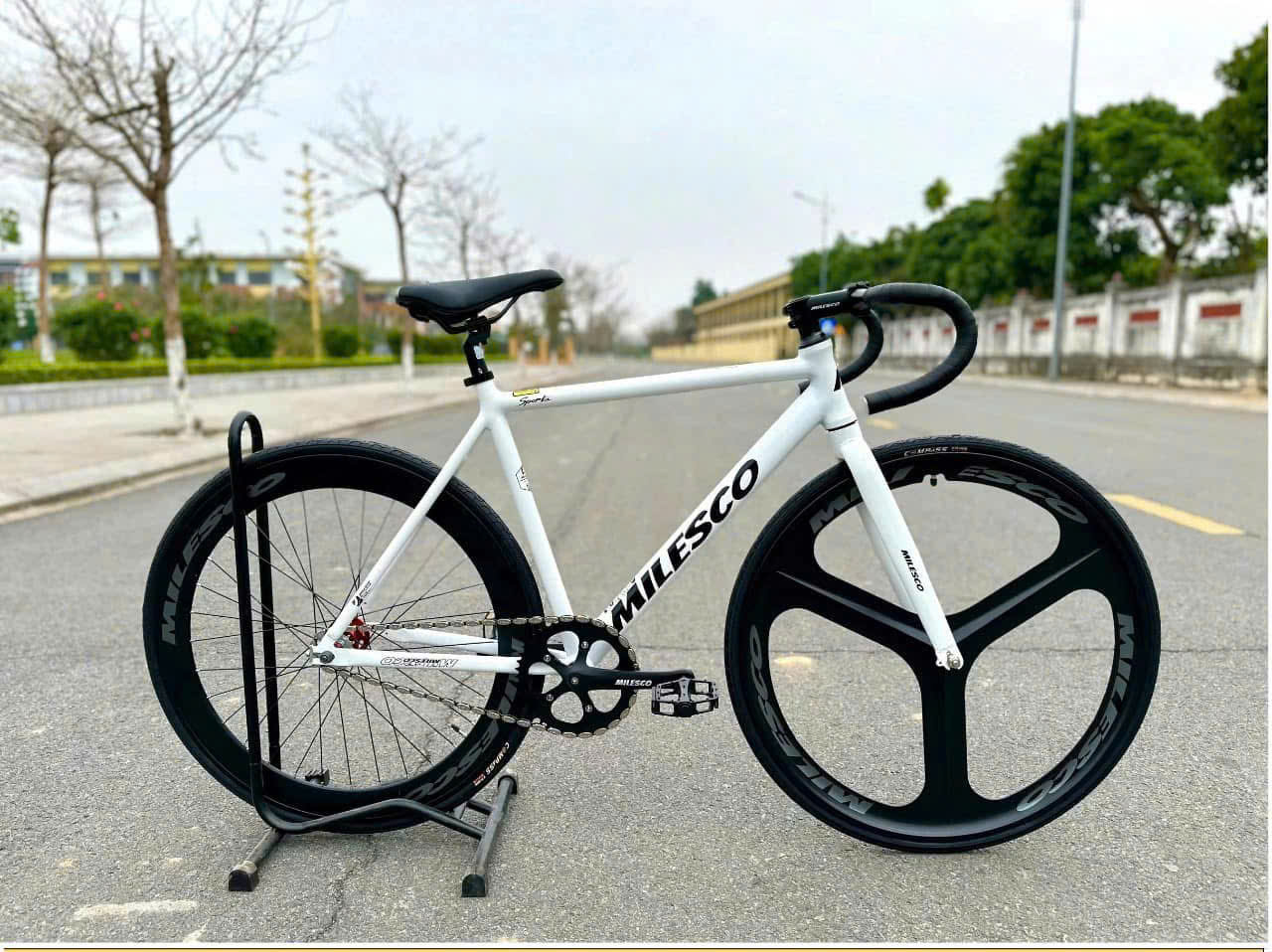 Xe Đạp Fixed Gear - Milesco XS200 -  3 Đao