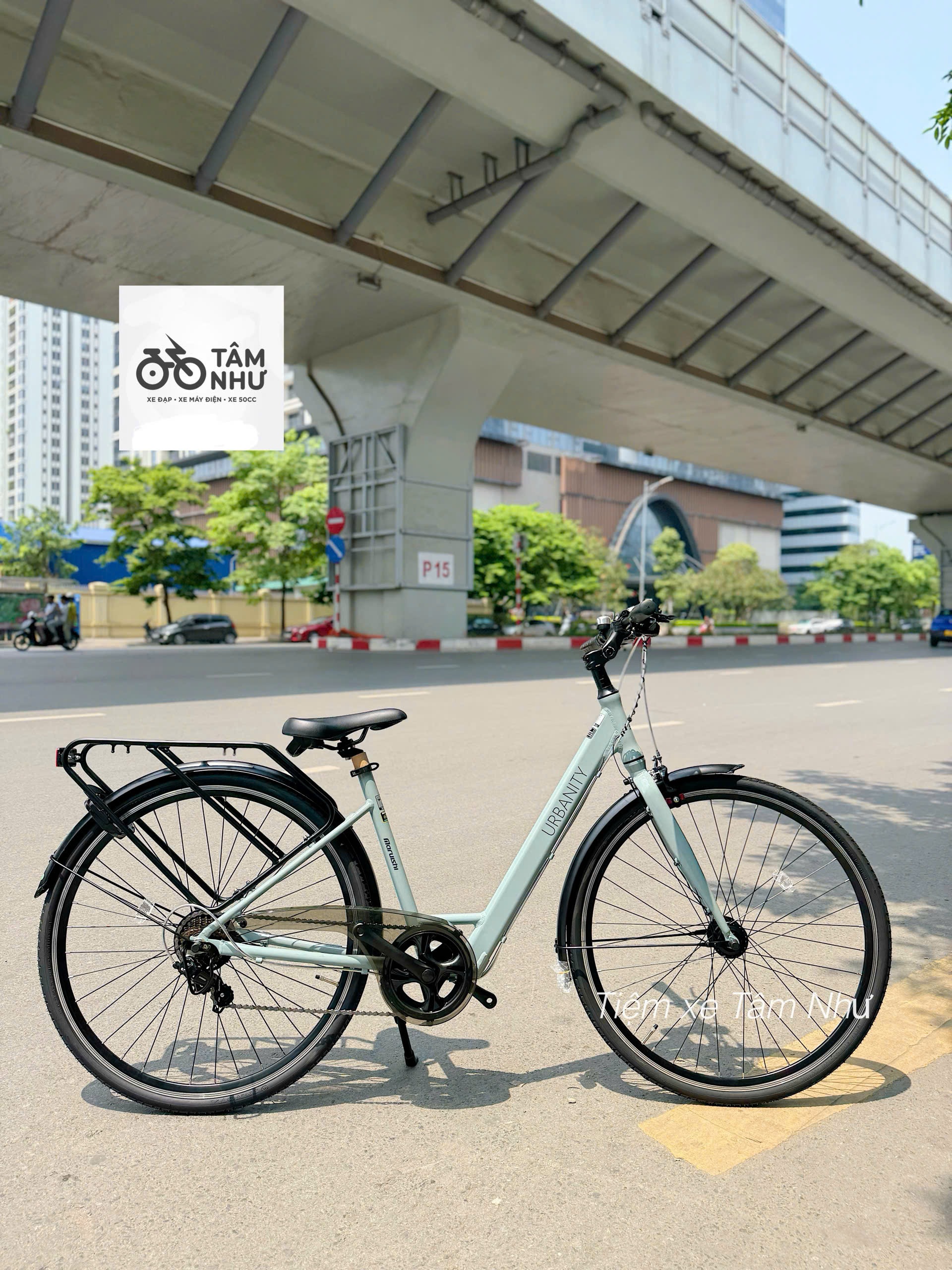 Xe Đạp Thể Thao Đường Phố Maruishi URBANTINY - Xanh