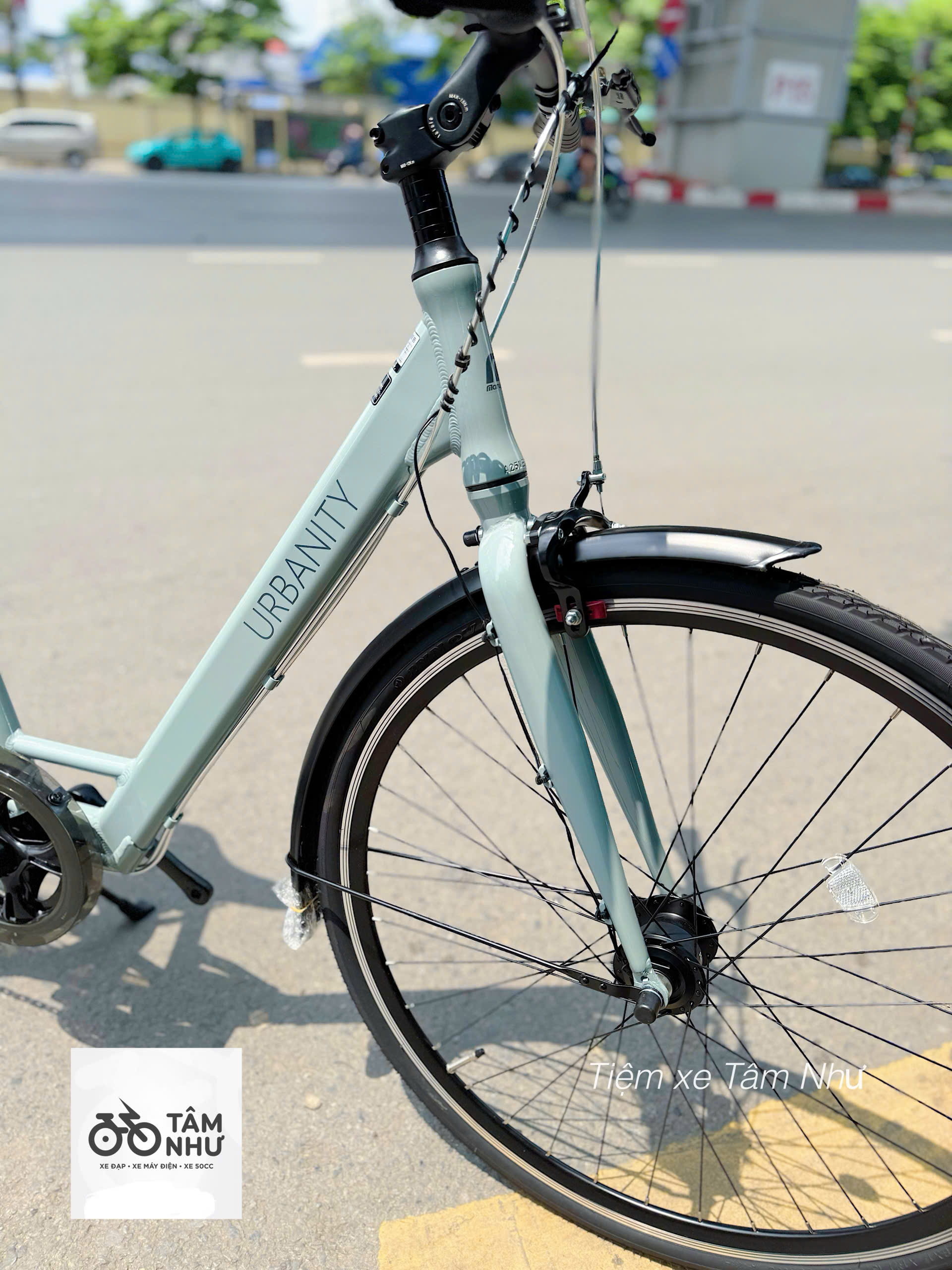 Xe Đạp Thể Thao Đường Phố Maruishi URBANTINY - Xanh