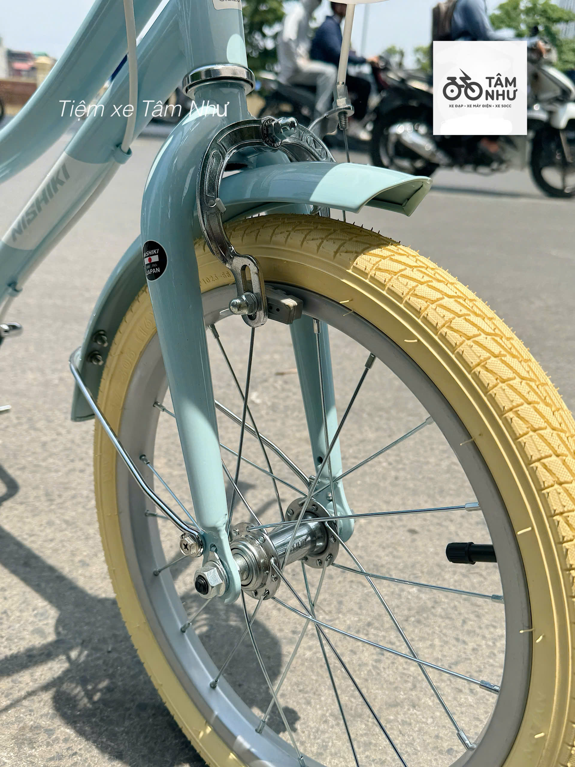 Xe Đạp Trẻ Em Nishiki SWIFT 16 inch - Xanh