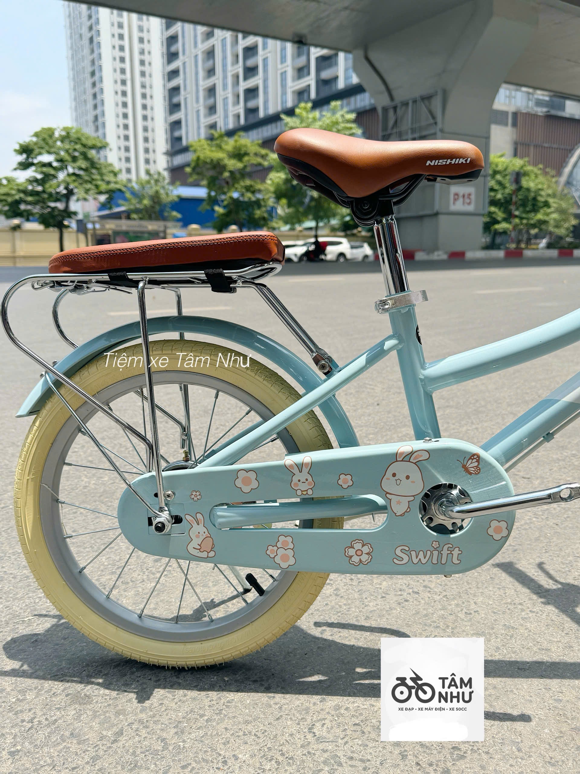 Xe Đạp Trẻ Em Nishiki SWIFT 16 inch - Xanh