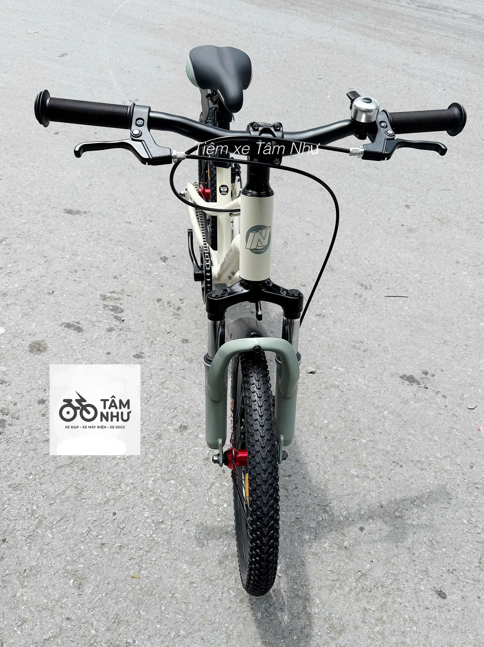 Xe đạp trẻ em NISHIKI AGILE 18" - Trắng