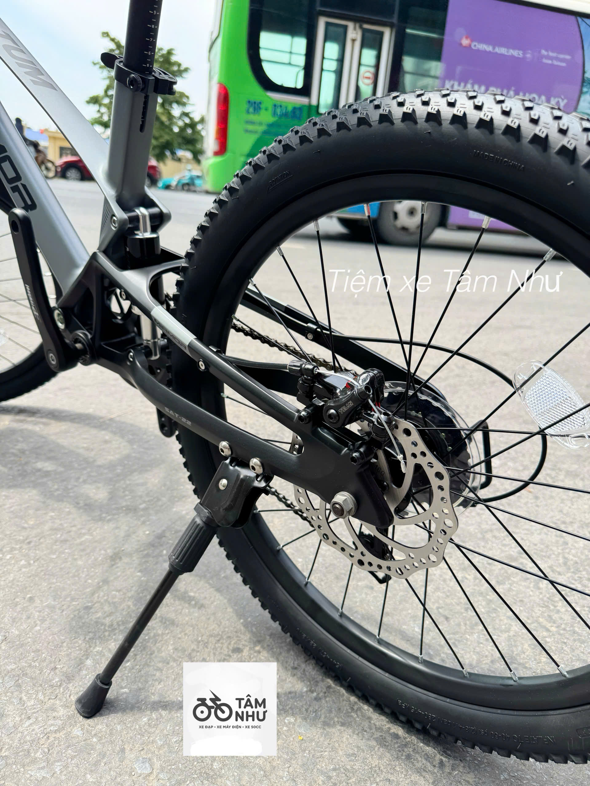 XE ĐẠP TRẺ EM MIAMOR SATUM 22" -  Ghi