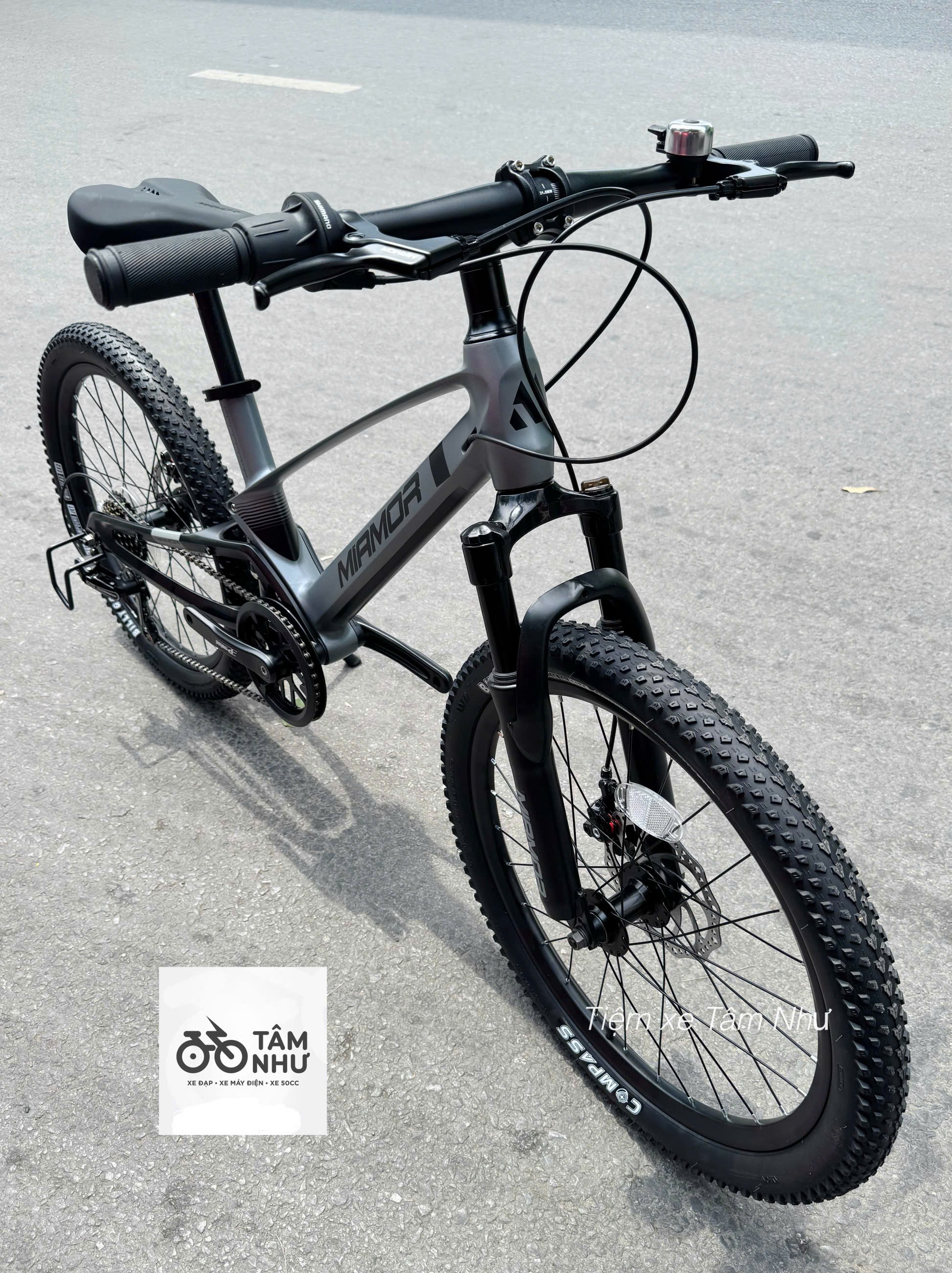XE ĐẠP TRẺ EM MIAMOR SATUM 22" -  Ghi