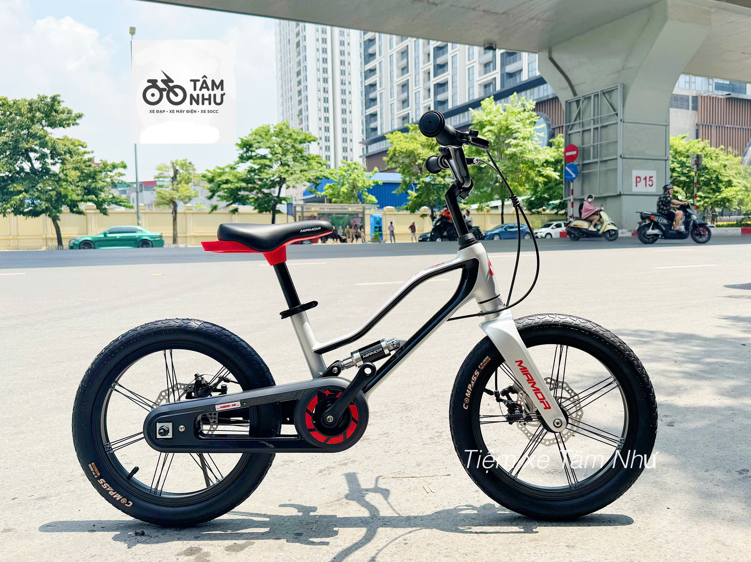 XE ĐẠP TRẺ EM MIAMOR MERCURY 16 INCH - Ghi