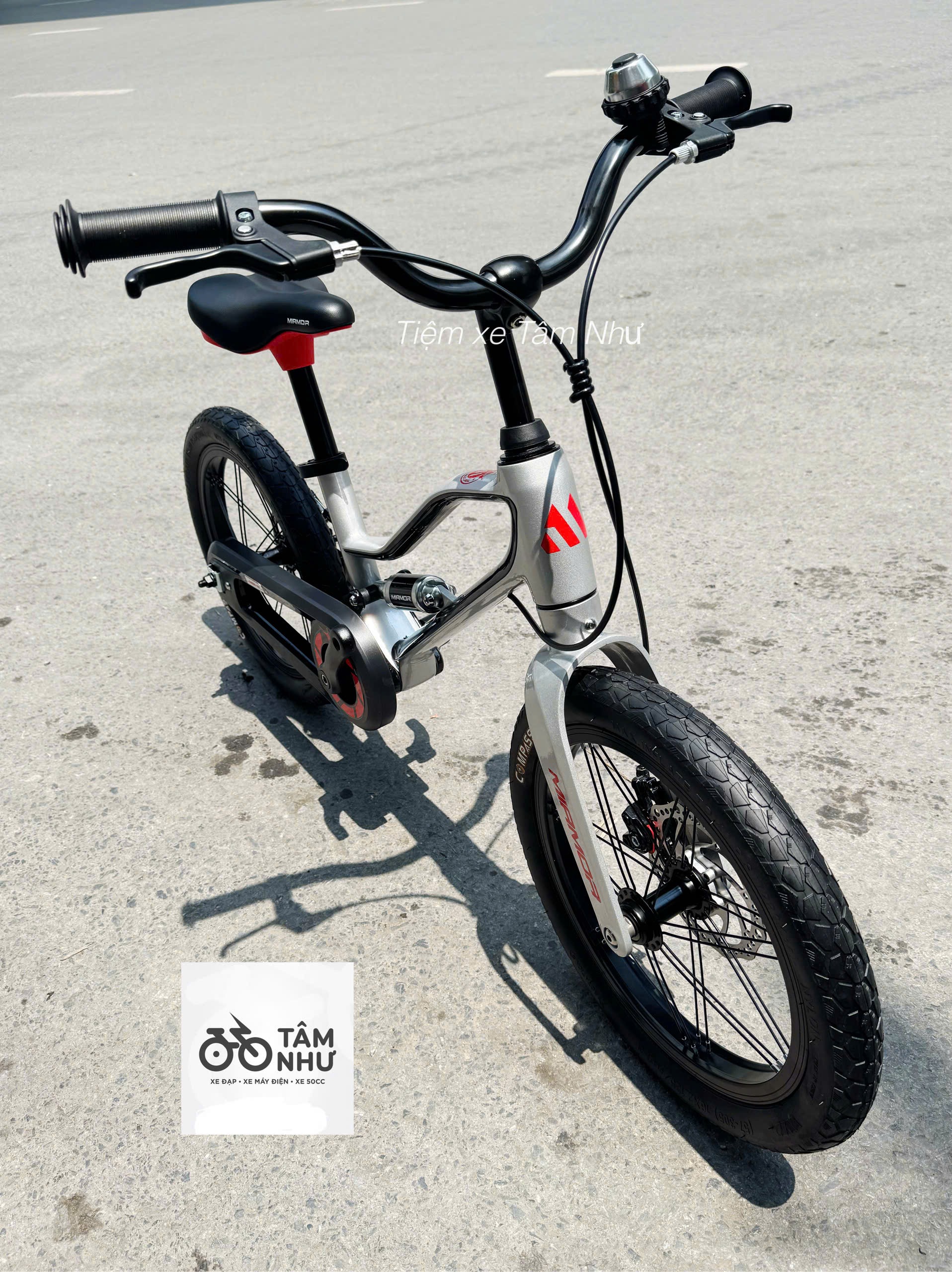 XE ĐẠP TRẺ EM MIAMOR MERCURY 16 INCH - Ghi