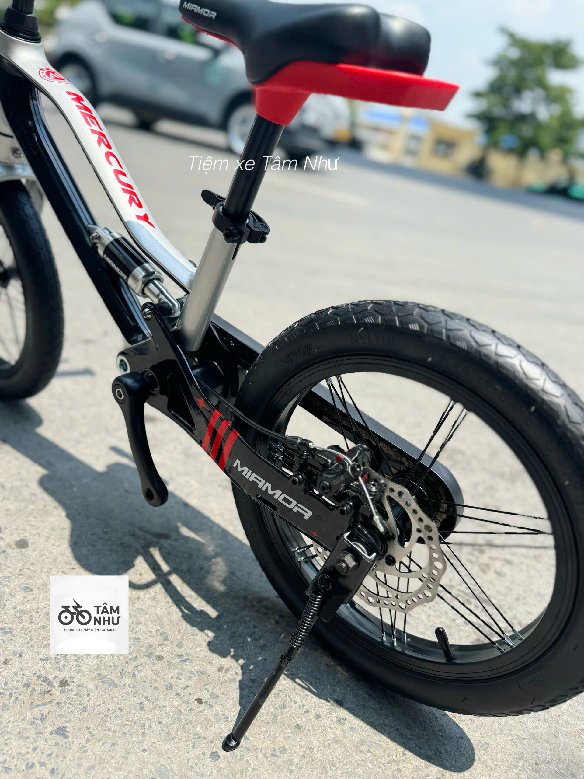 XE ĐẠP TRẺ EM MIAMOR MERCURY 16 INCH - Ghi