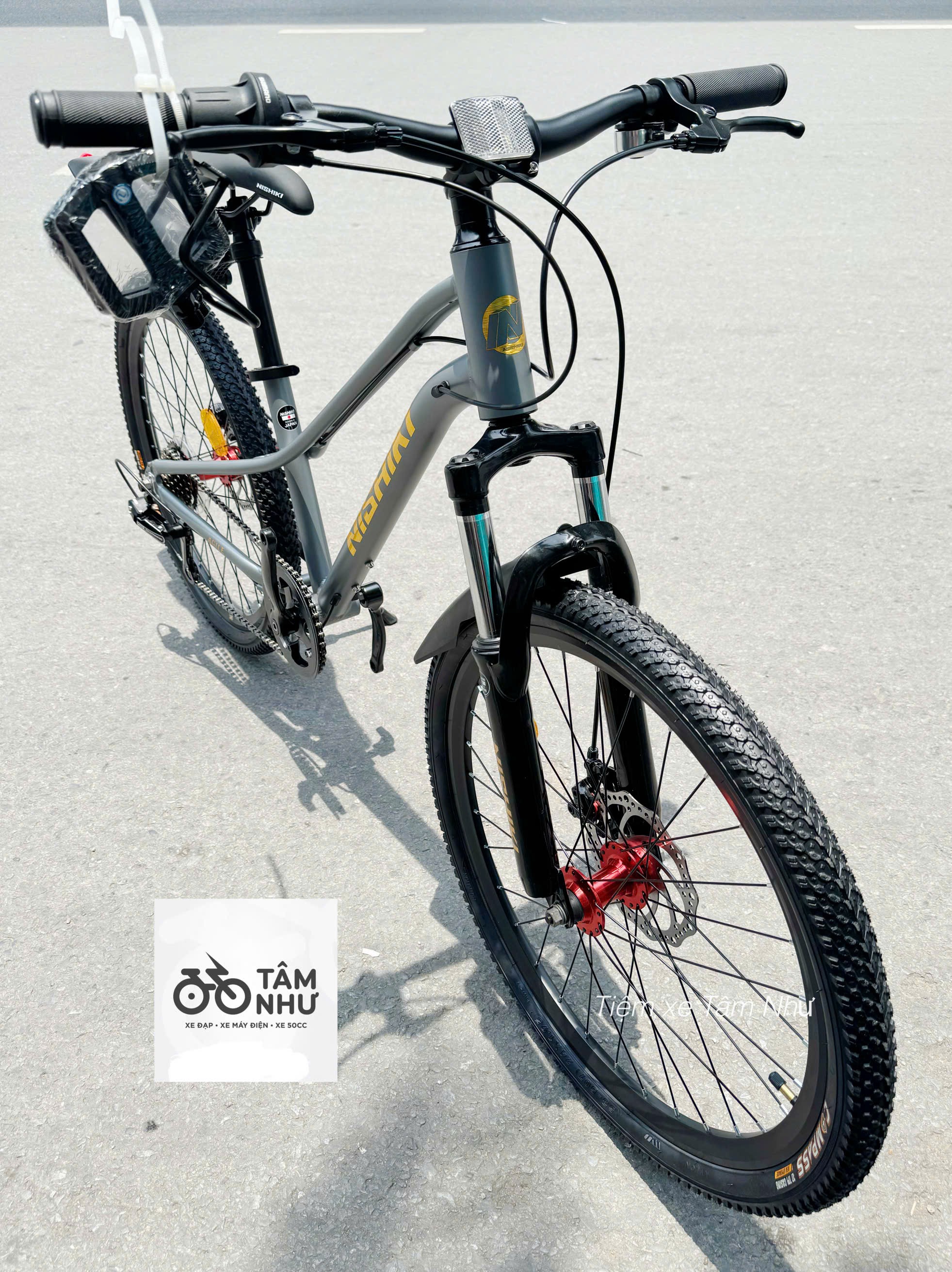 Xe đạp trẻ em Nhật Bản NISHIKI AGILE 24" - Ghi