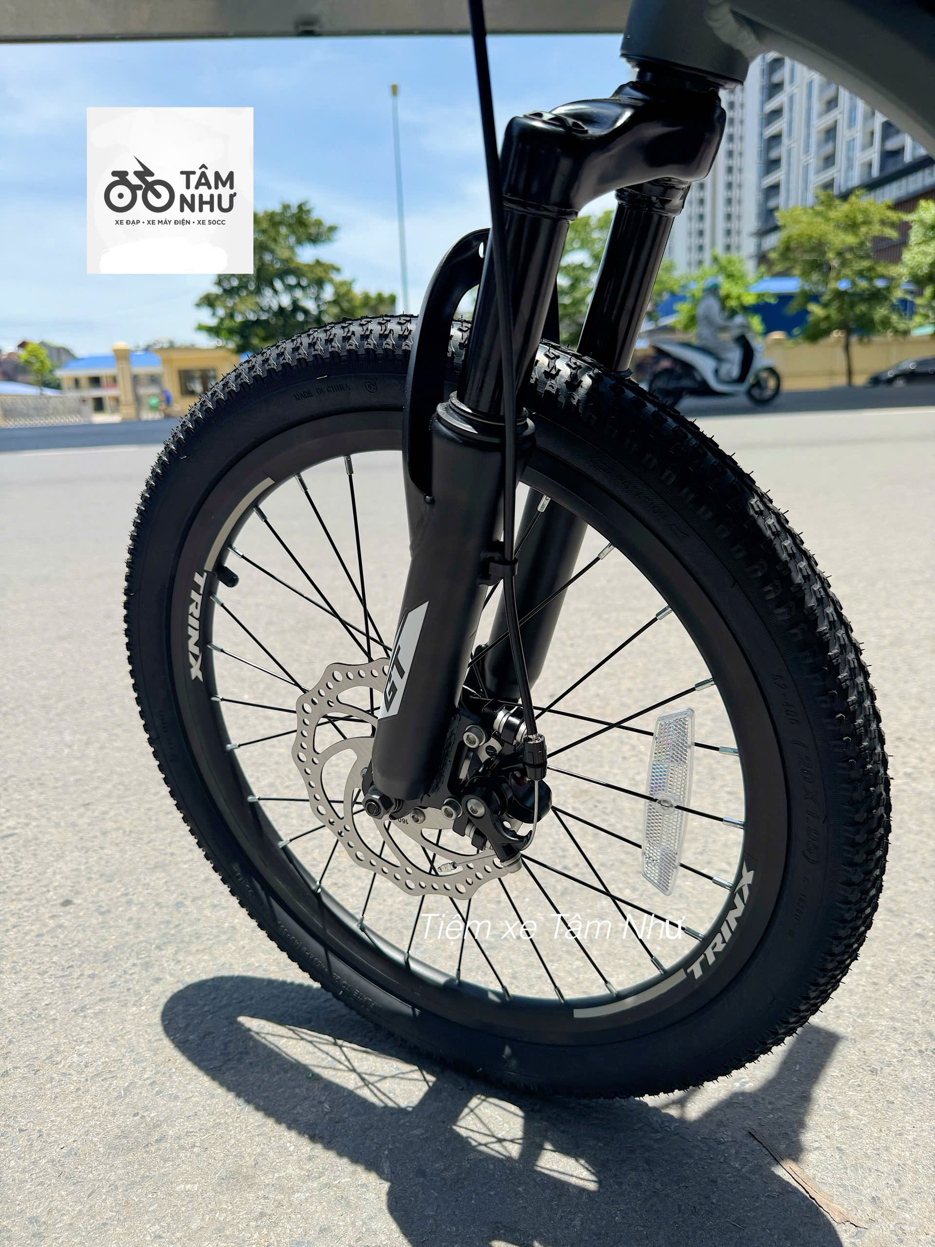 Xe đạp Trẻ Em Trinx GT 20 INCH - Ghi Đen