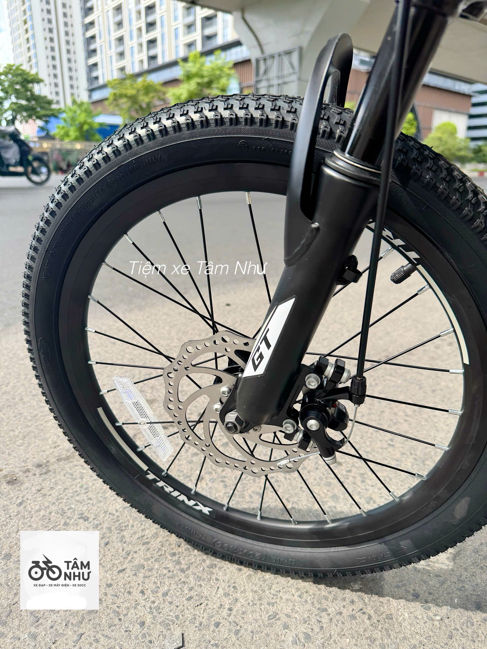 Xe đạp Trẻ Em Trinx GT 20 INCH - Xanh Trắng