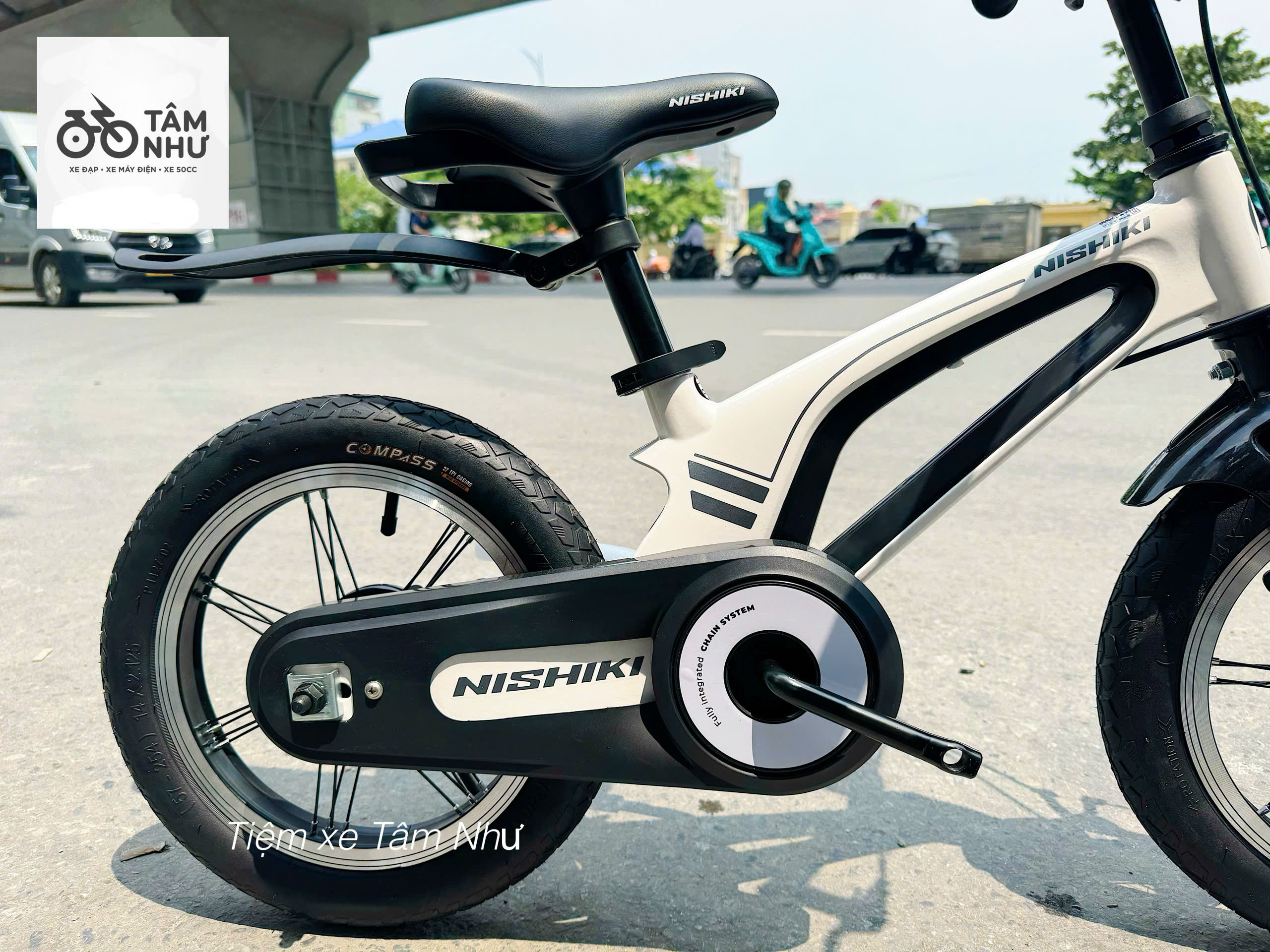 Xe Đạp Trẻ Em NISHIKI MAGIE 14 inch - Trắng